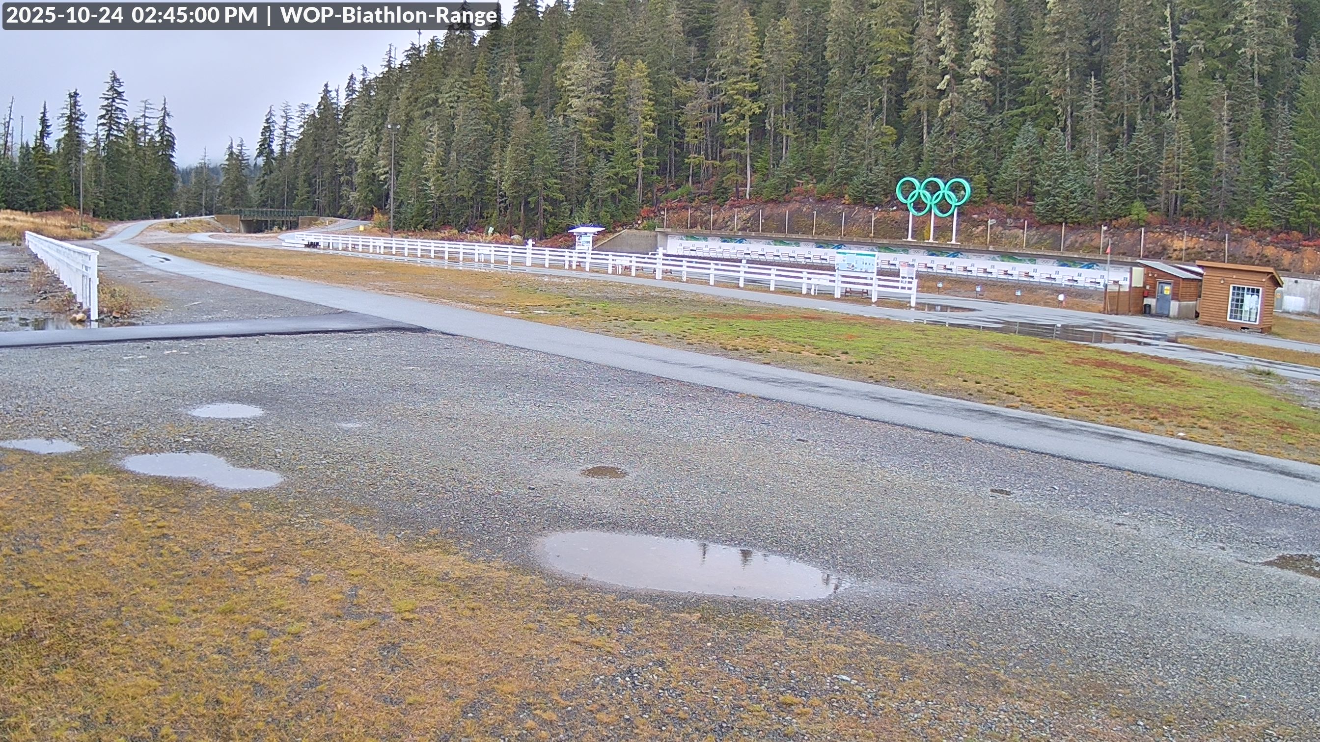 View looking North East to the Olympic Biathlon Range