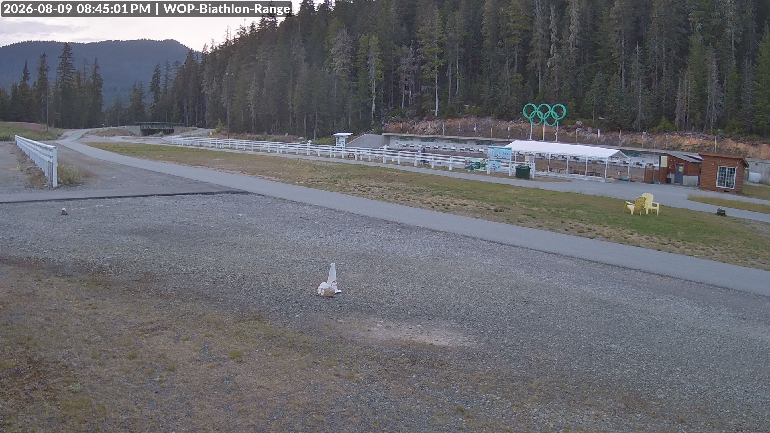 View looking North East to the Olympic Biathlon Range