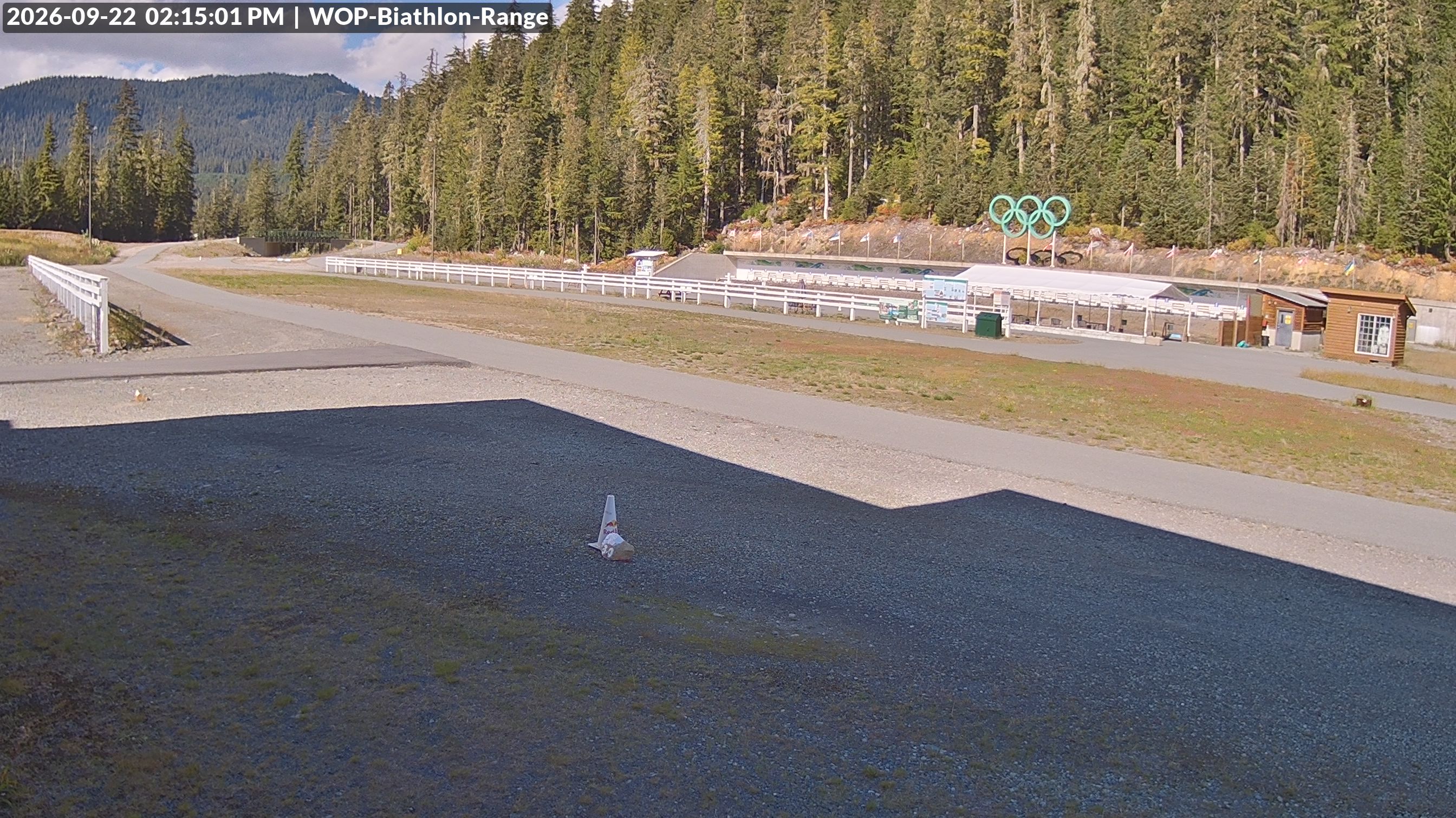 View looking North East to the Olympic Biathlon Range