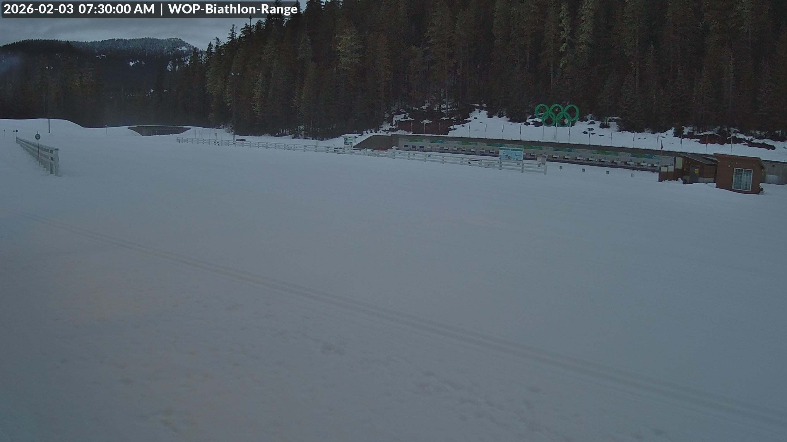 View looking North East to the Olympic Biathlon Range