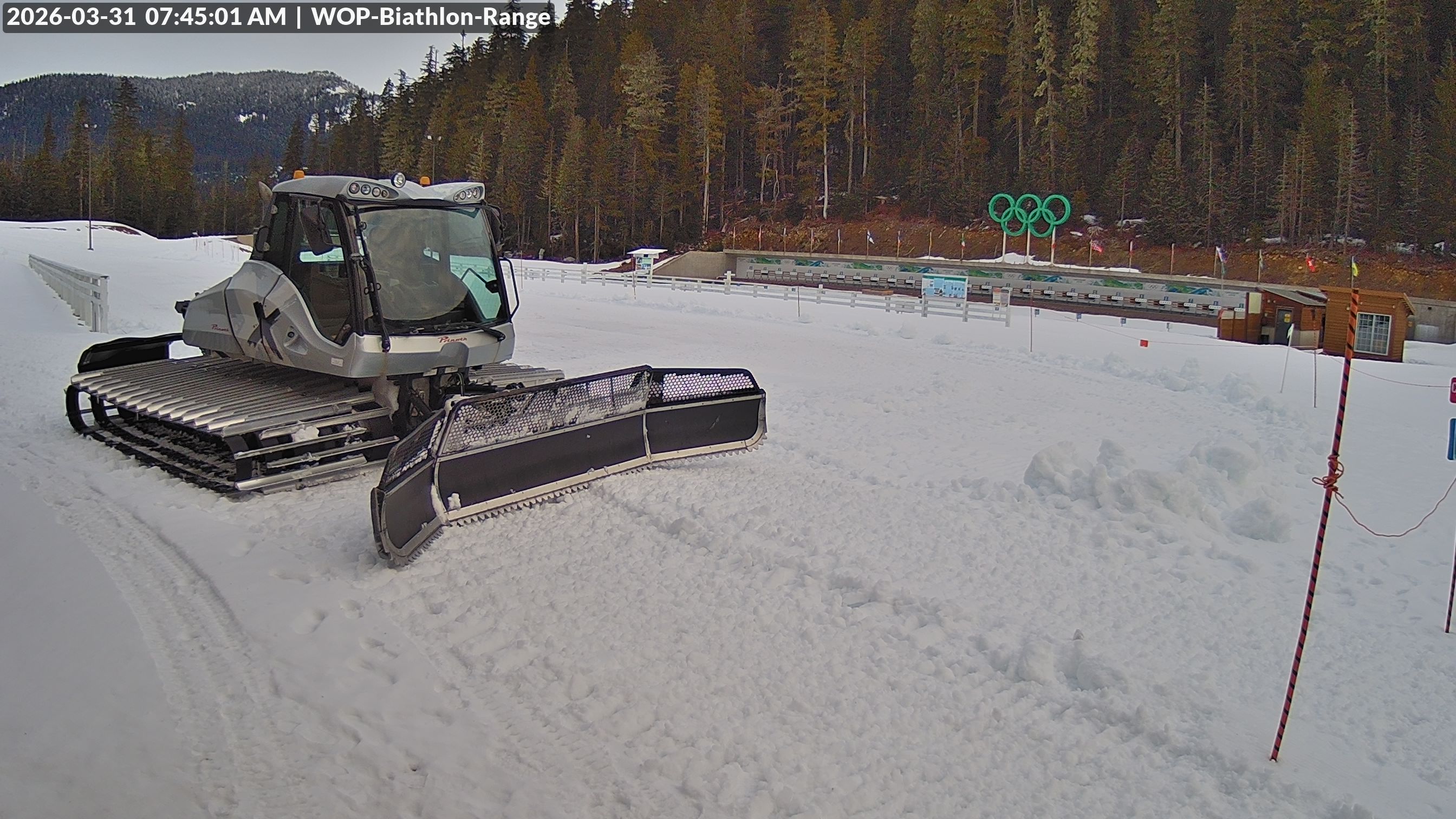 View looking North East to the Olympic Biathlon Range