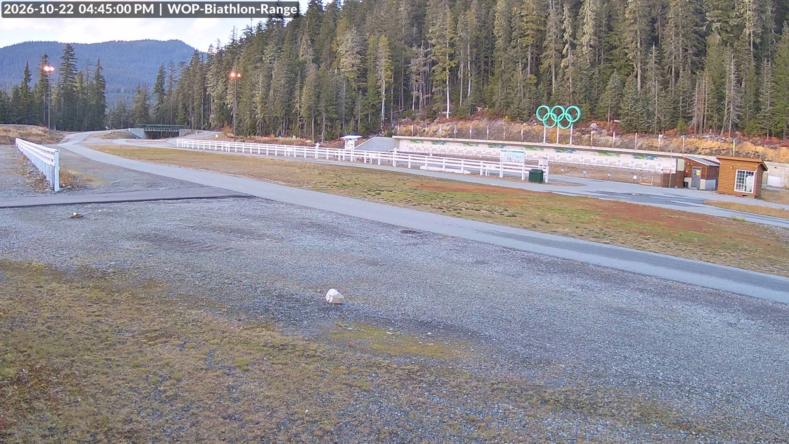 View looking North East to the Olympic Biathlon Range