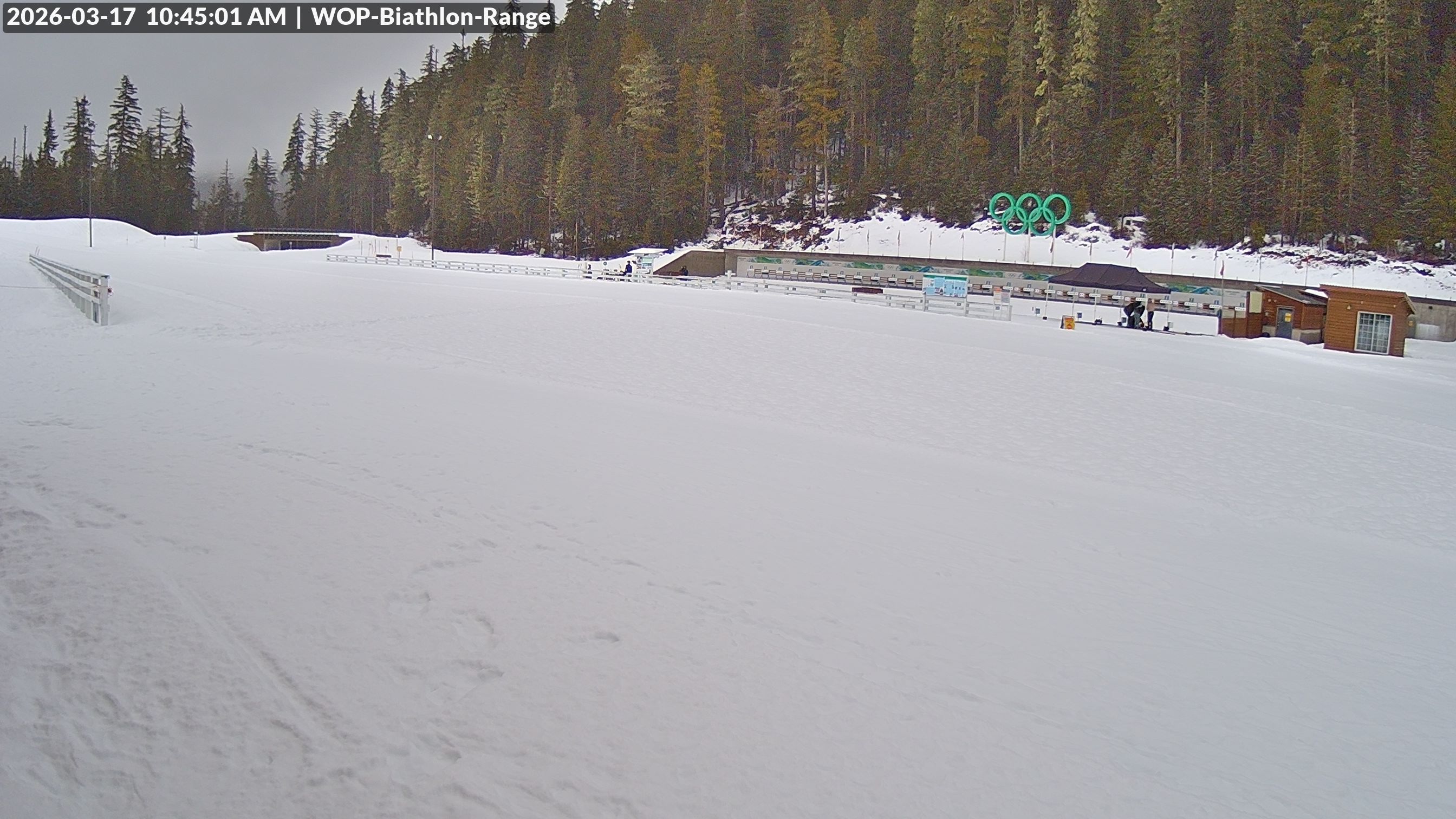 View looking North East to the Olympic Biathlon Range
