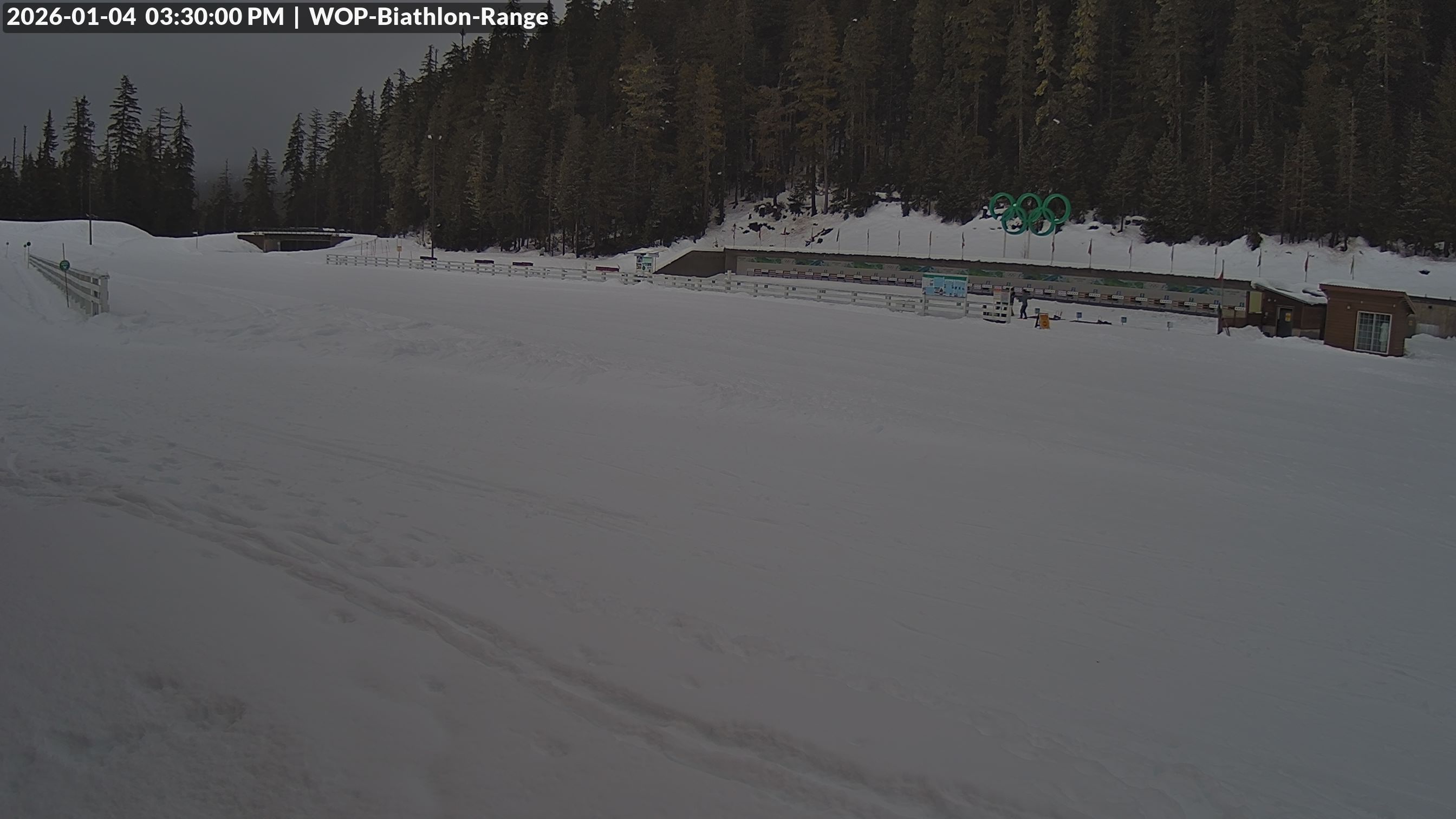 View looking North East to the Olympic Biathlon Range