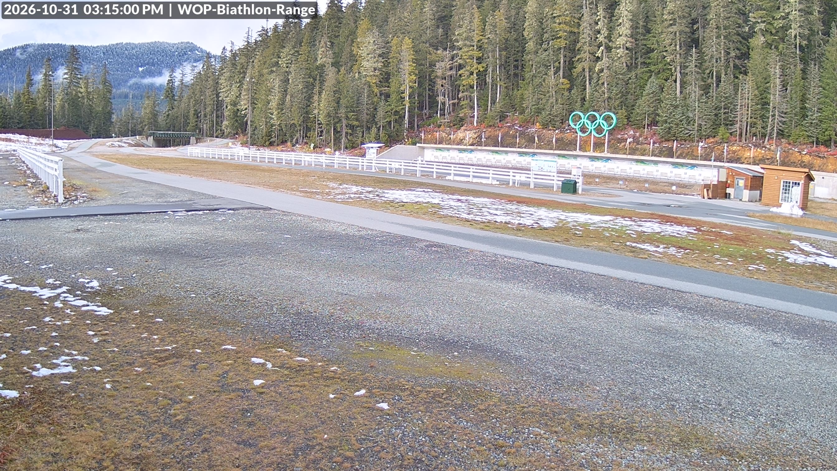 View looking North East to the Olympic Biathlon Range