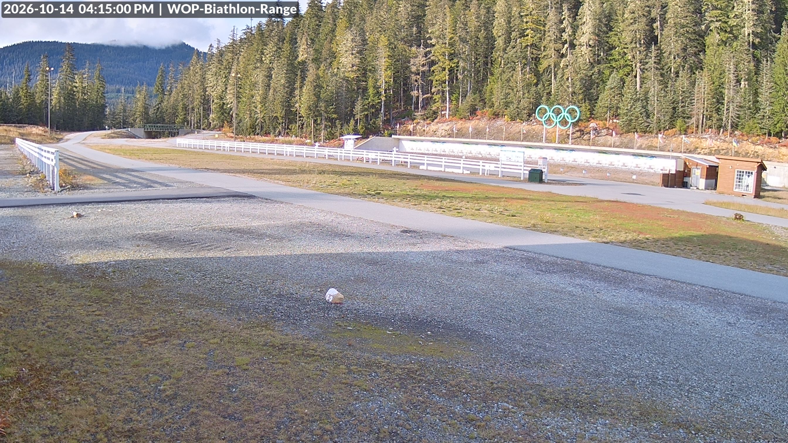 View looking North East to the Olympic Biathlon Range