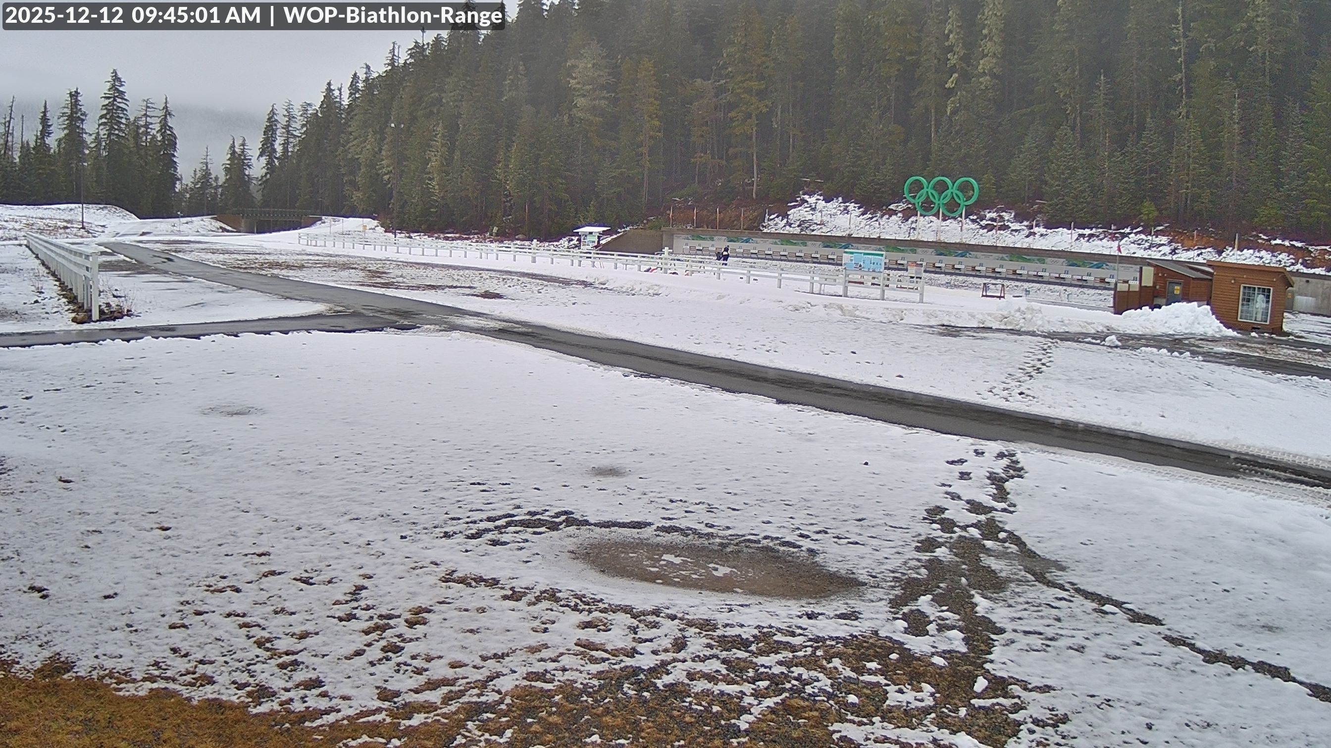 View looking North East to the Olympic Biathlon Range