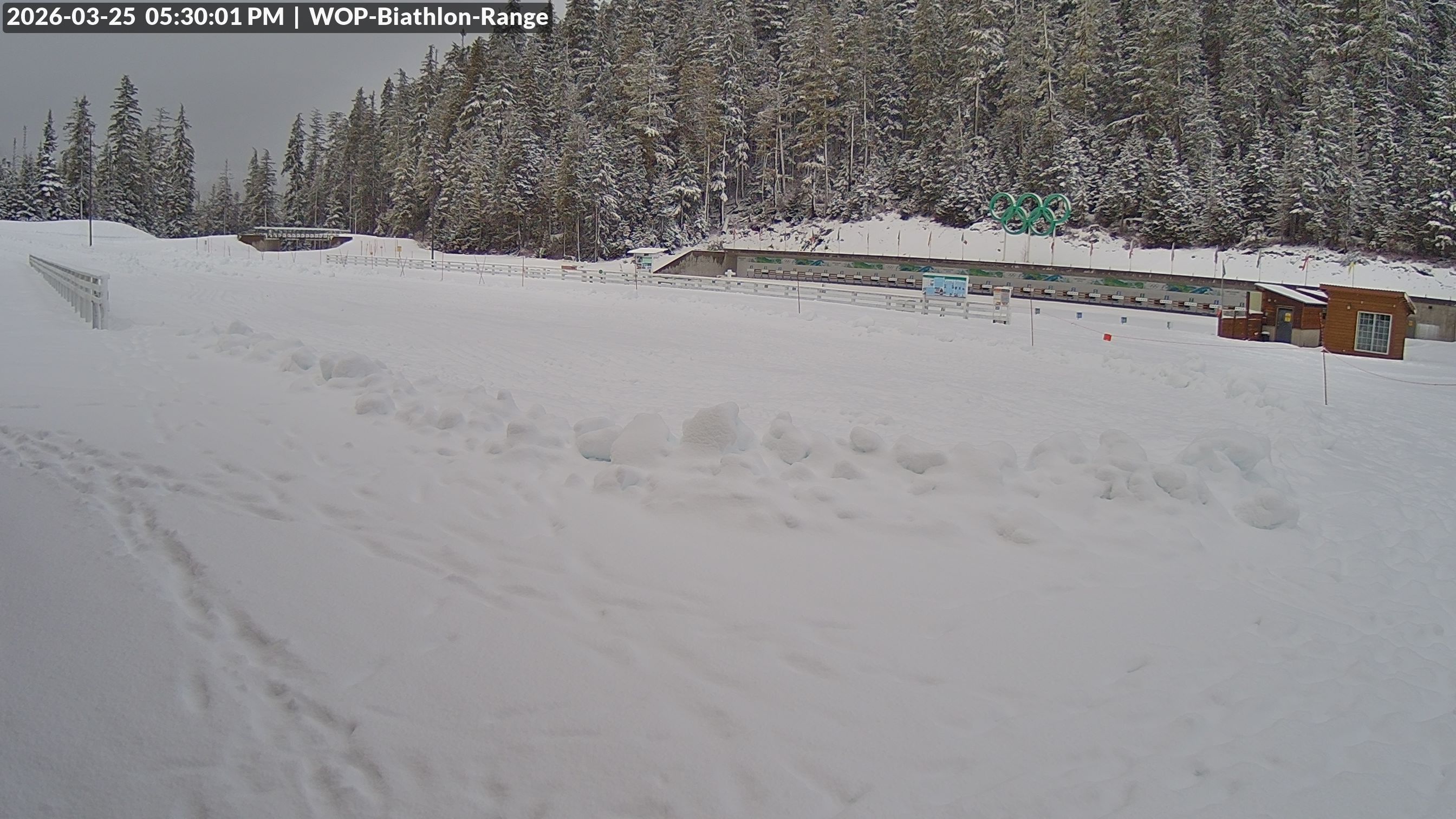 View looking North East to the Olympic Biathlon Range