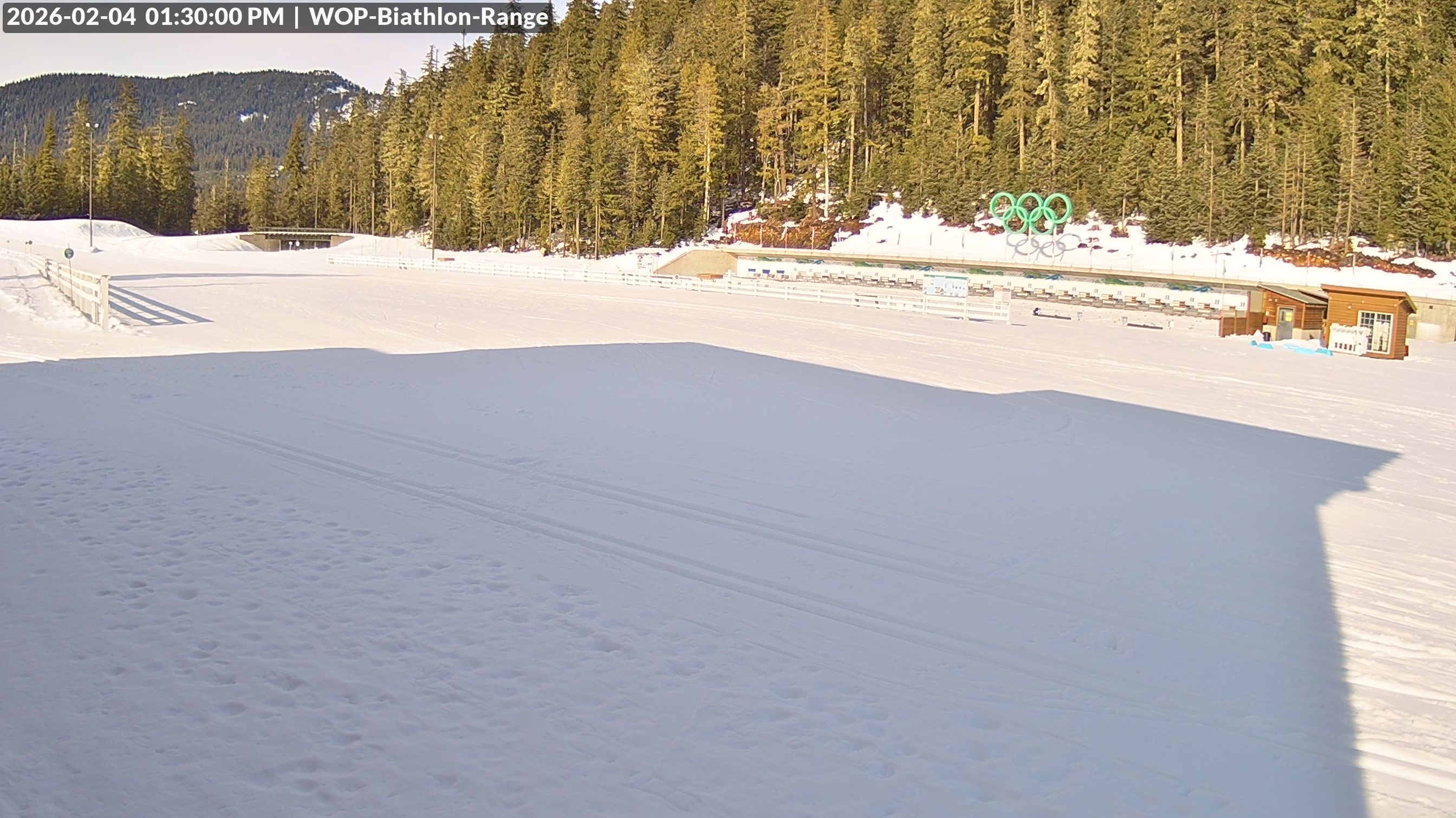 View looking North East to the Olympic Biathlon Range