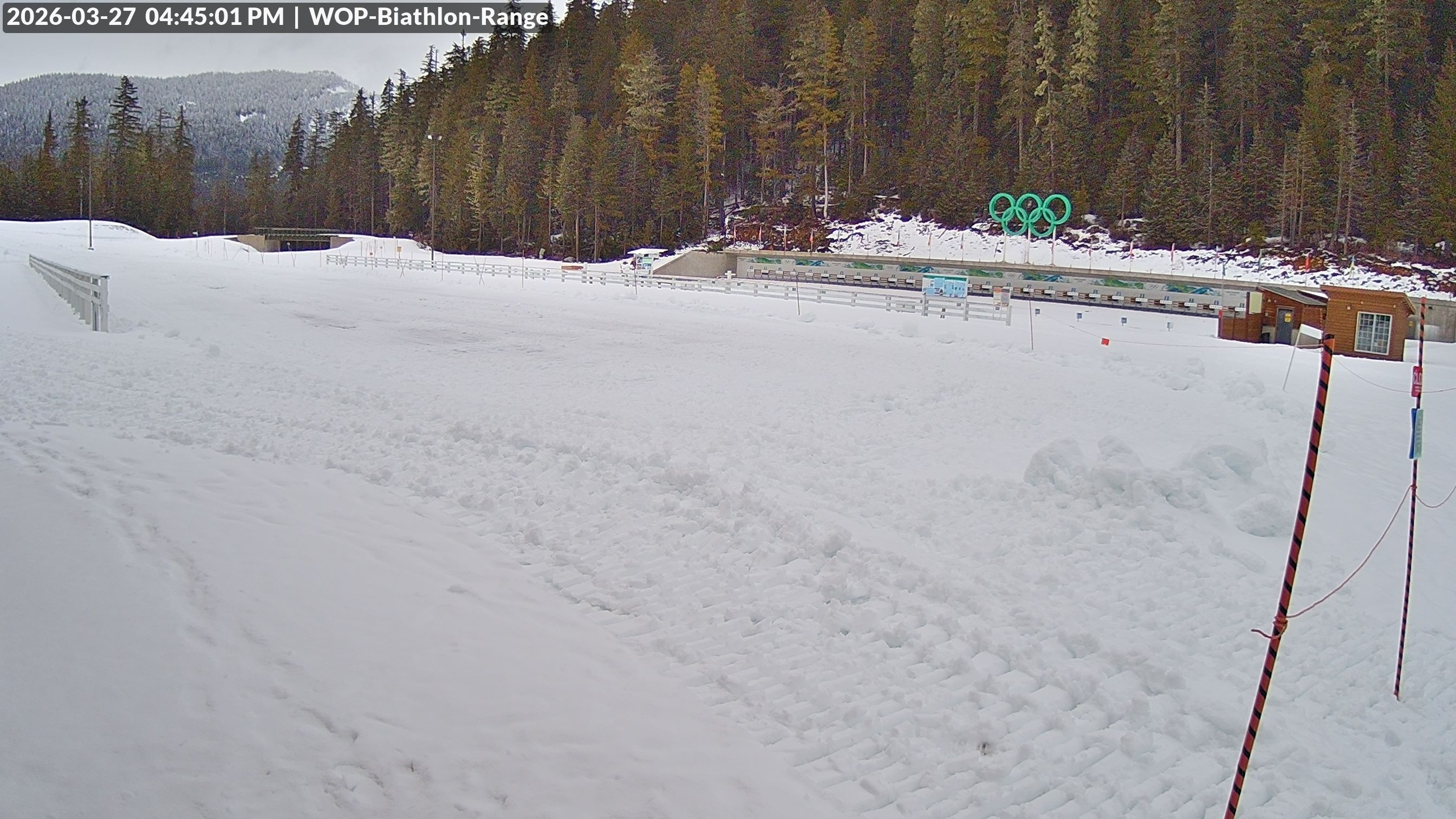 View looking North East to the Olympic Biathlon Range