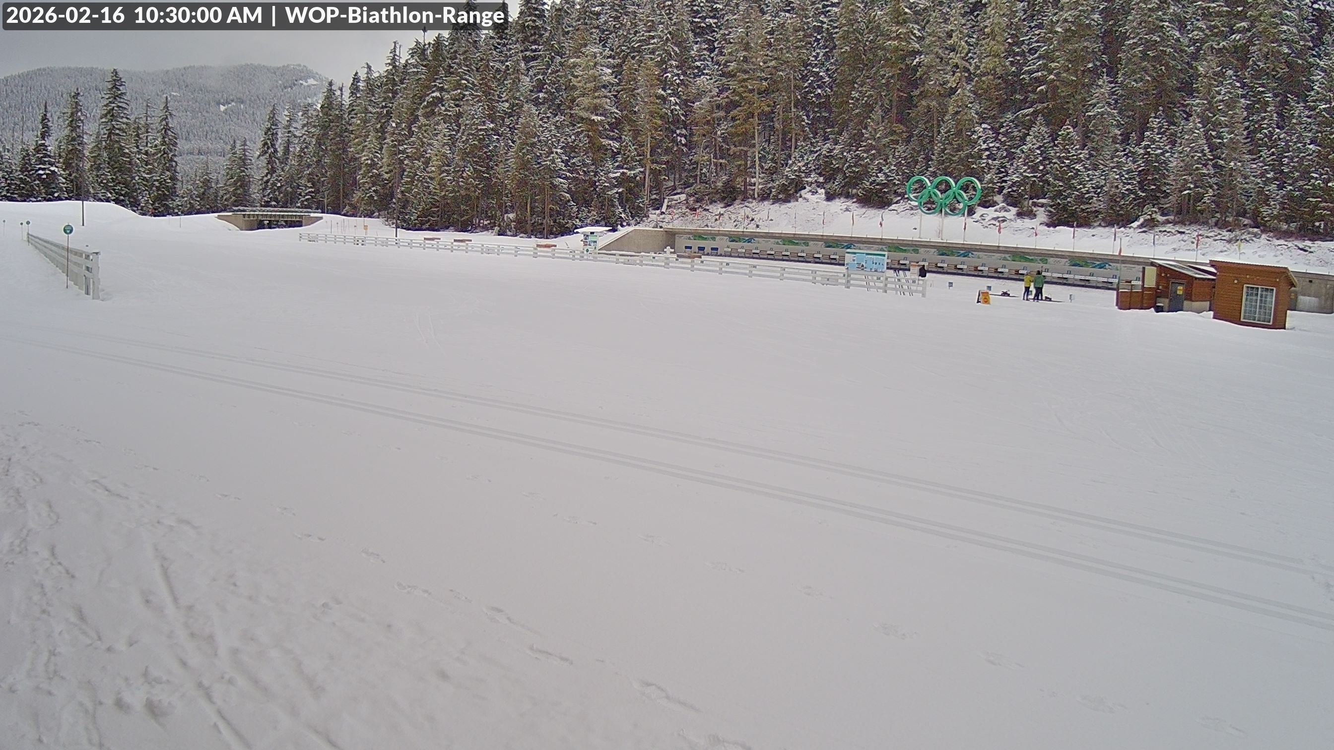 View looking North East to the Olympic Biathlon Range