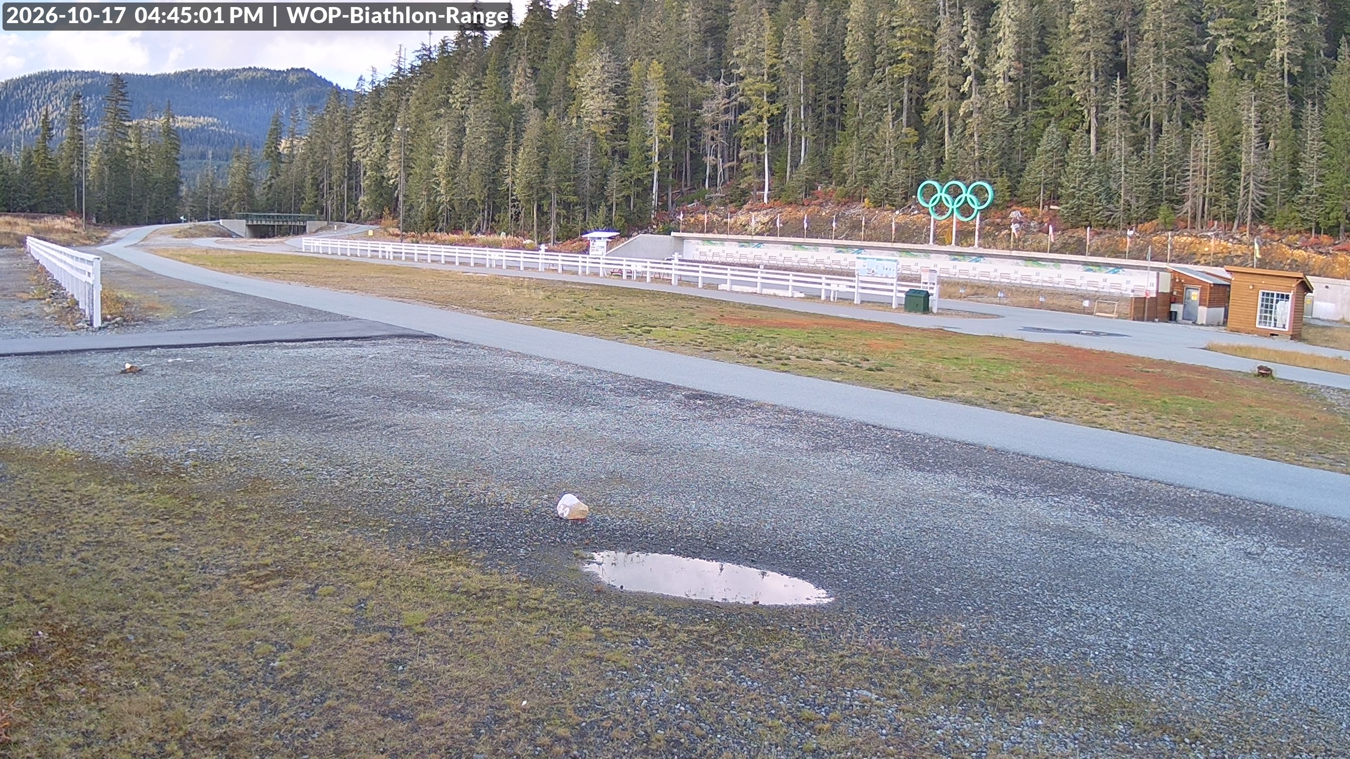 View looking North East to the Olympic Biathlon Range