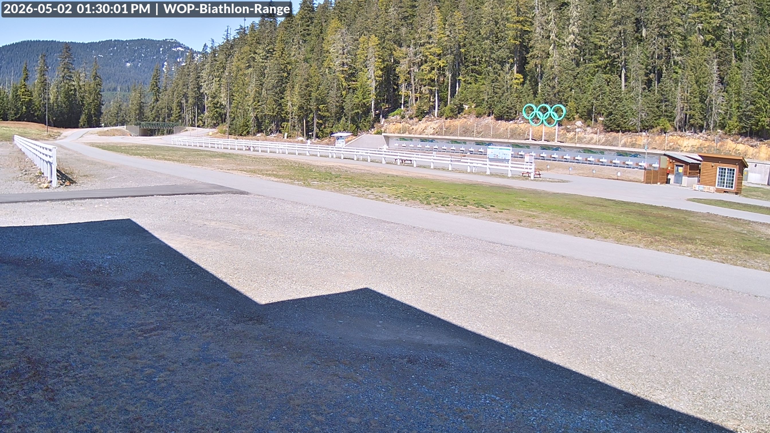 View looking North East to the Olympic Biathlon Range