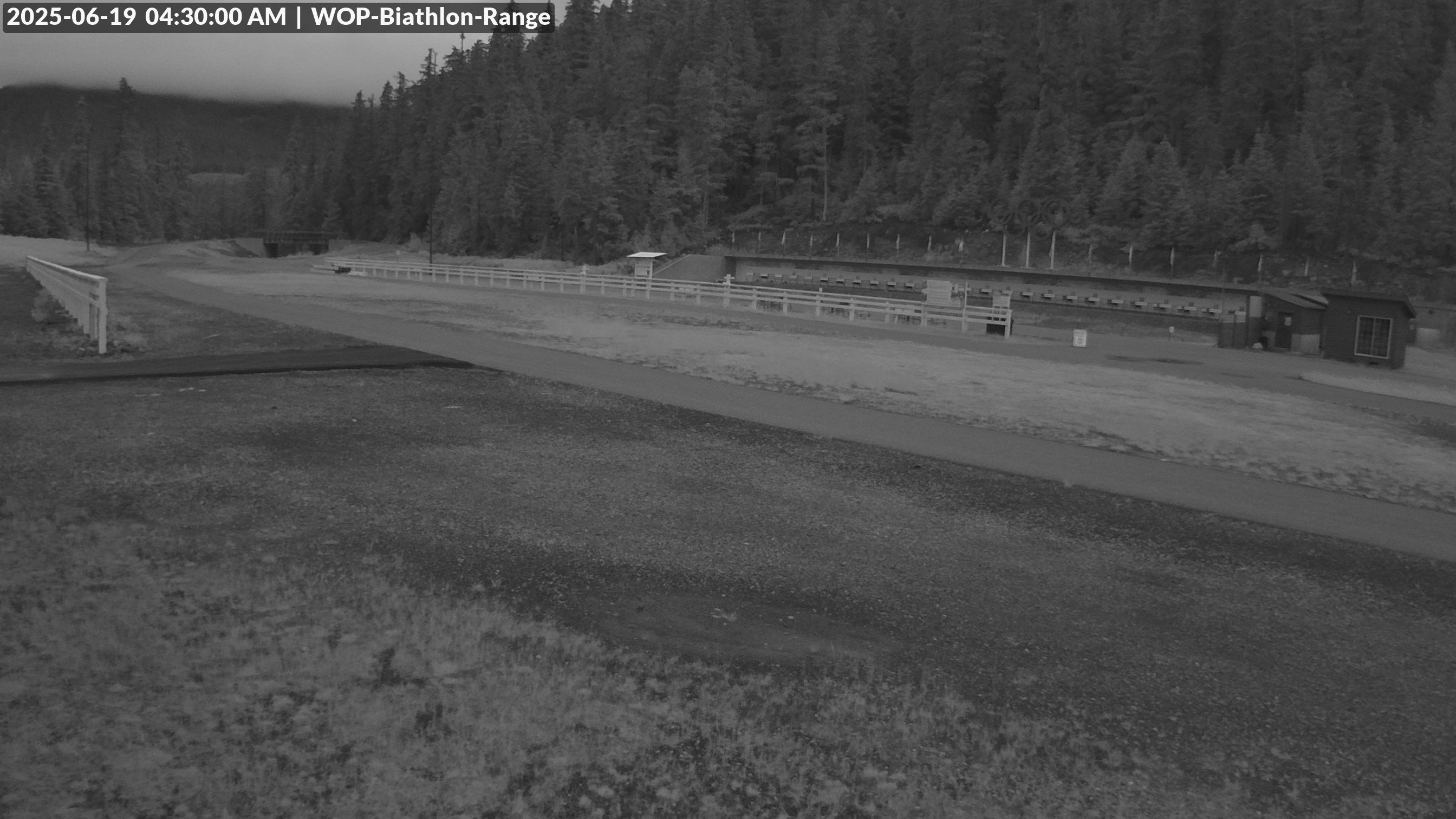 View looking North East to the Olympic Biathlon Range