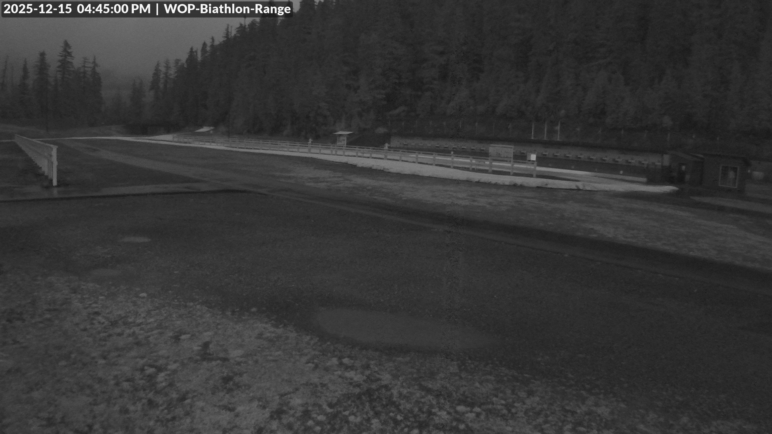 View looking North East to the Olympic Biathlon Range