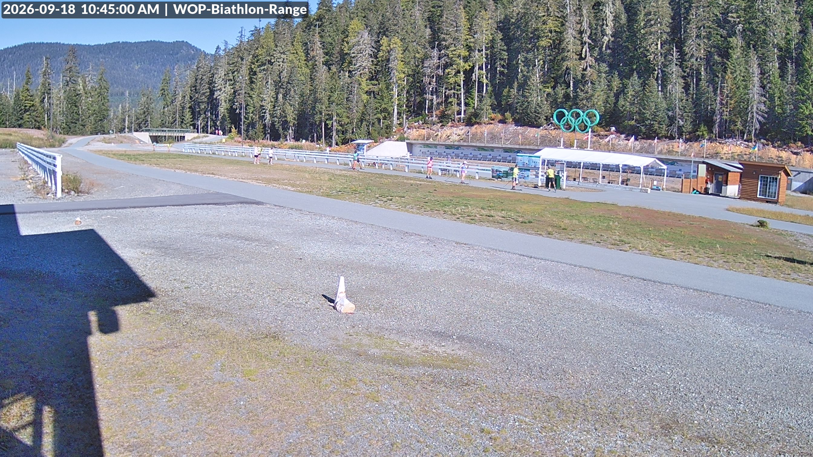 View looking North East to the Olympic Biathlon Range