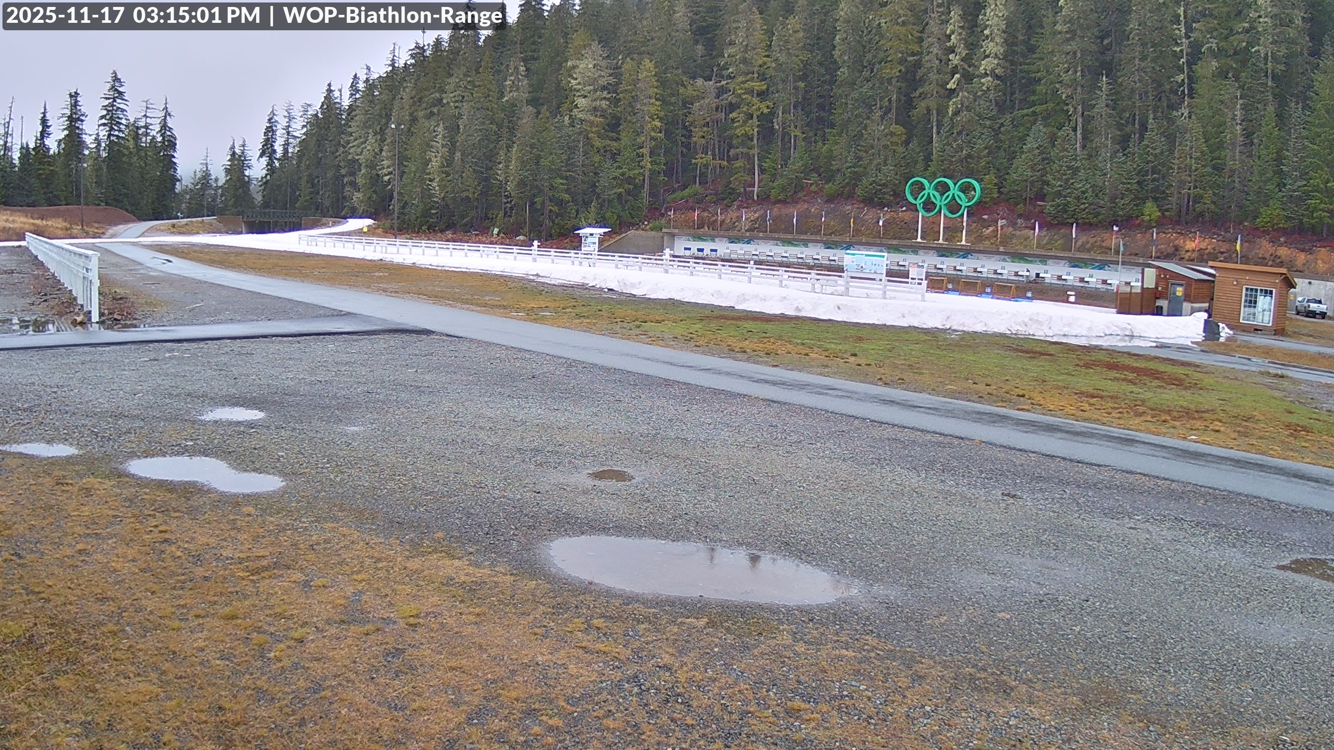 View looking North East to the Olympic Biathlon Range