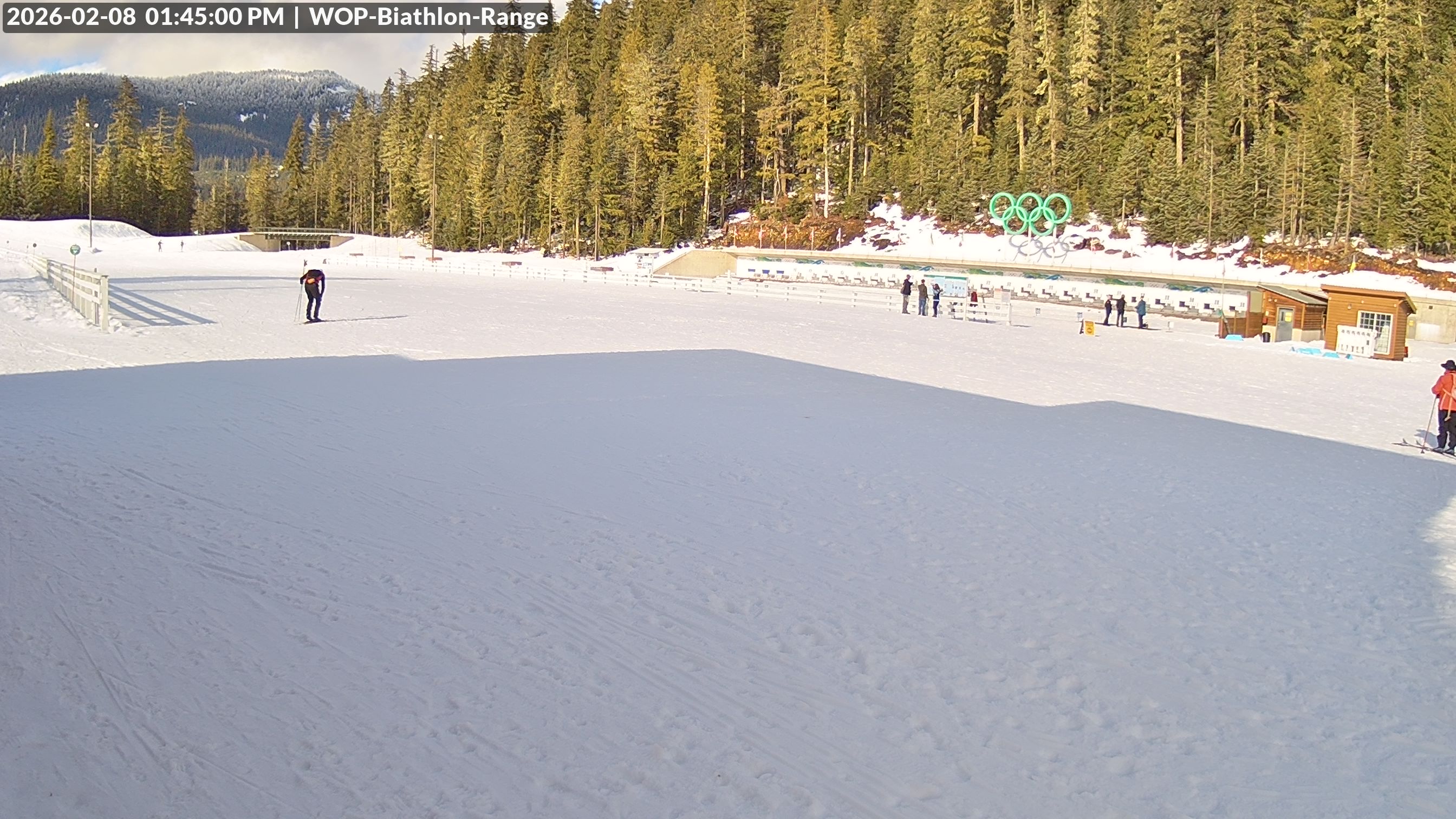 View looking North East to the Olympic Biathlon Range