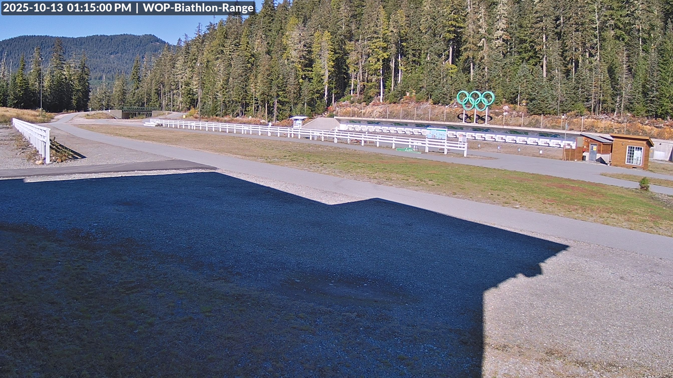 View looking North East to the Olympic Biathlon Range