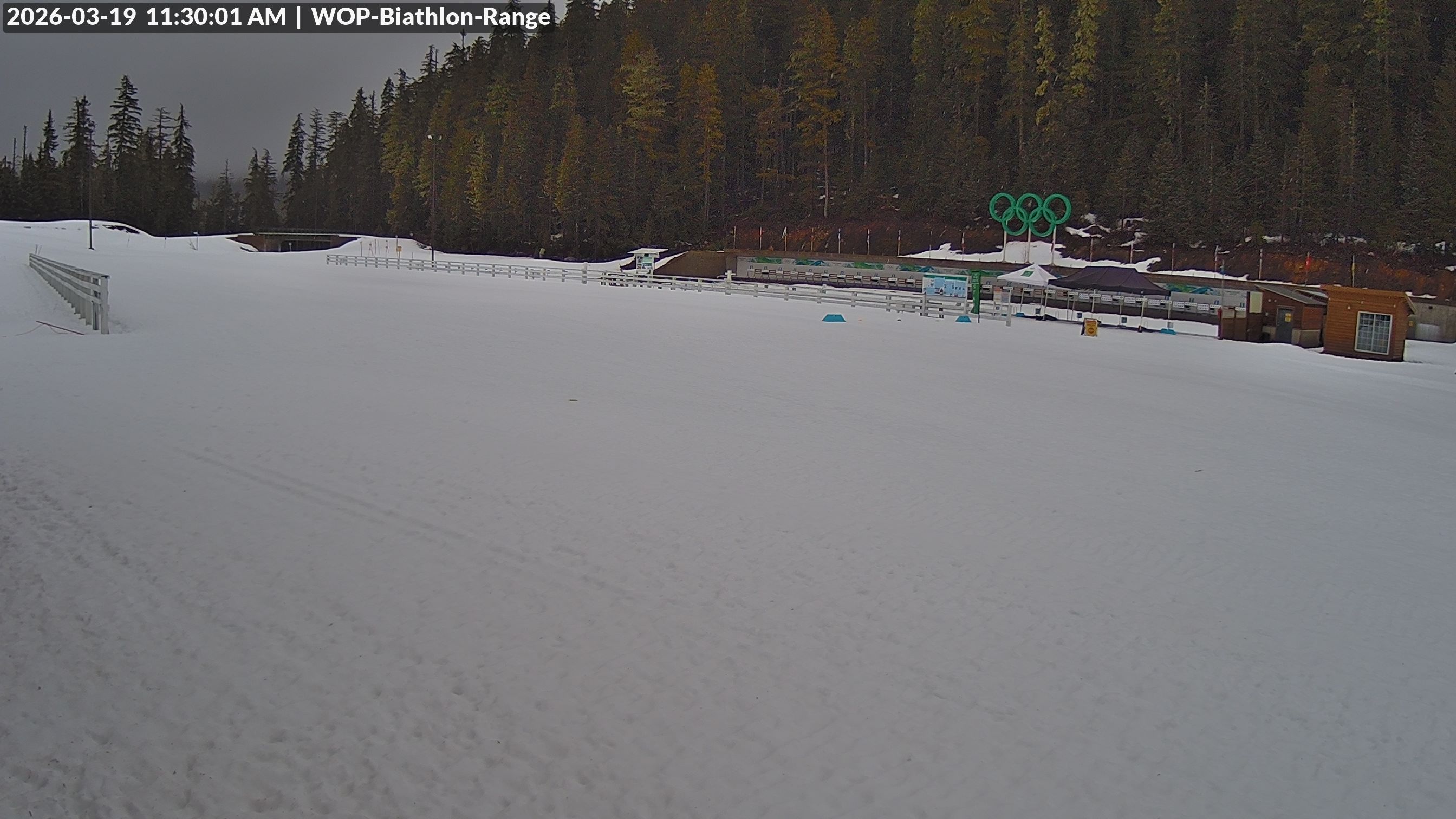 View looking North East to the Olympic Biathlon Range
