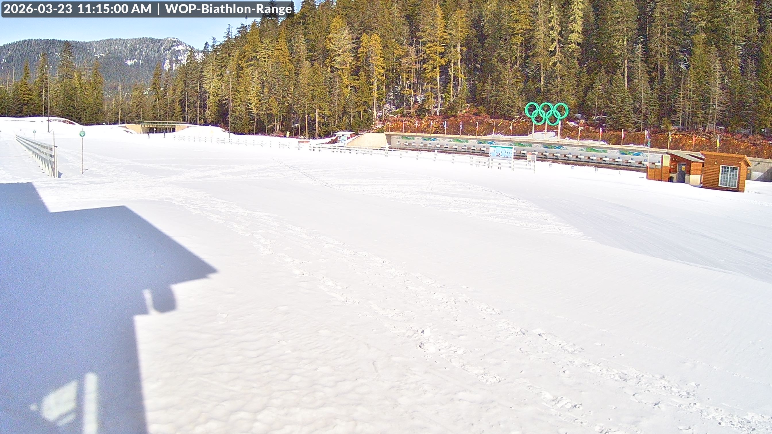 View looking North East to the Olympic Biathlon Range