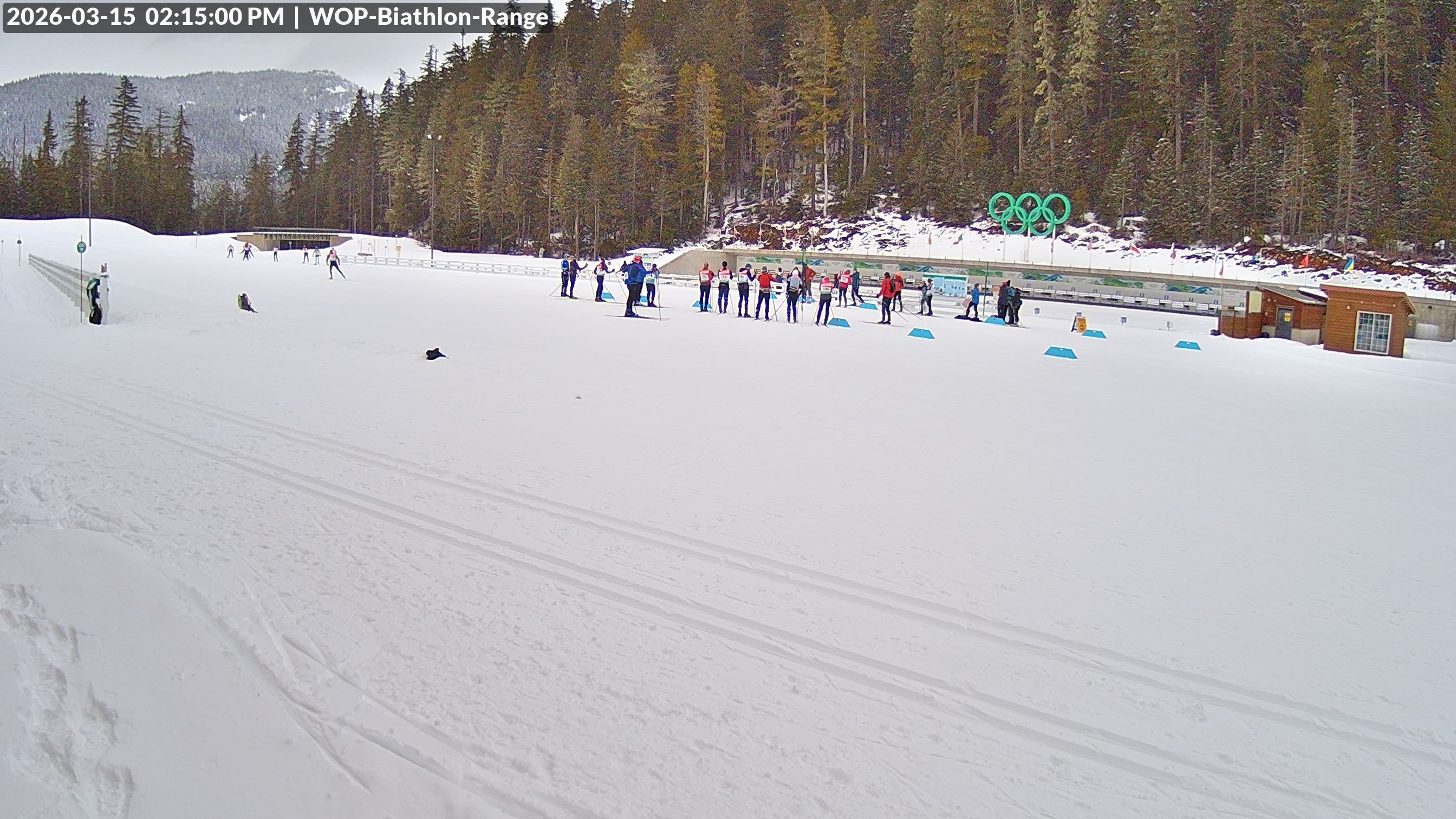 View looking North East to the Olympic Biathlon Range