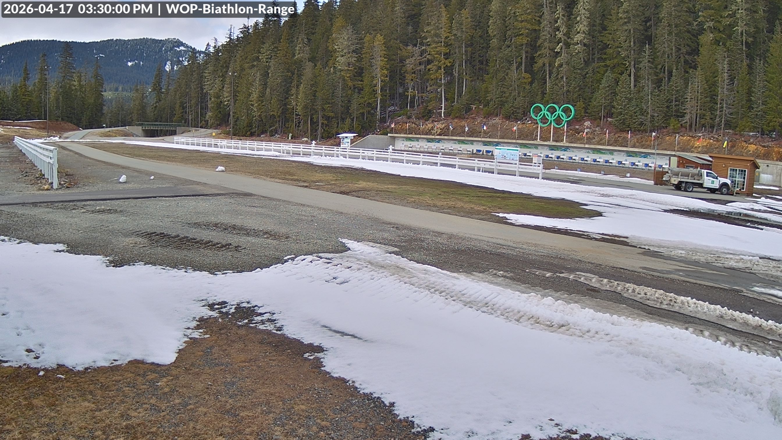 View looking North East to the Olympic Biathlon Range