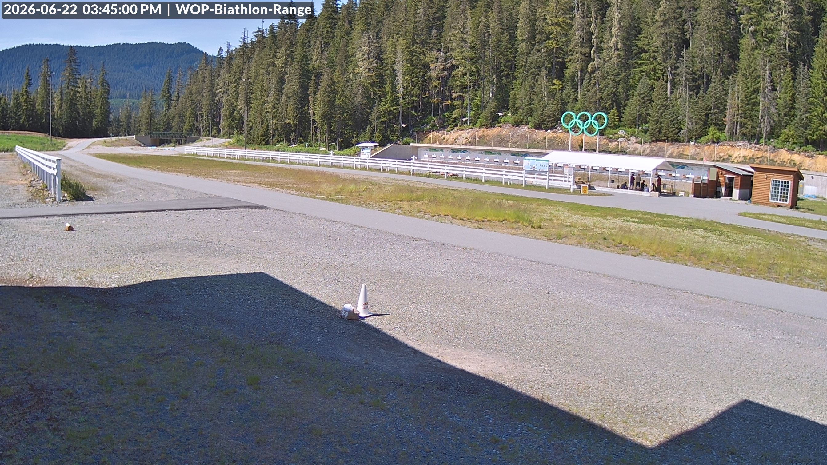 View looking North East to the Olympic Biathlon Range