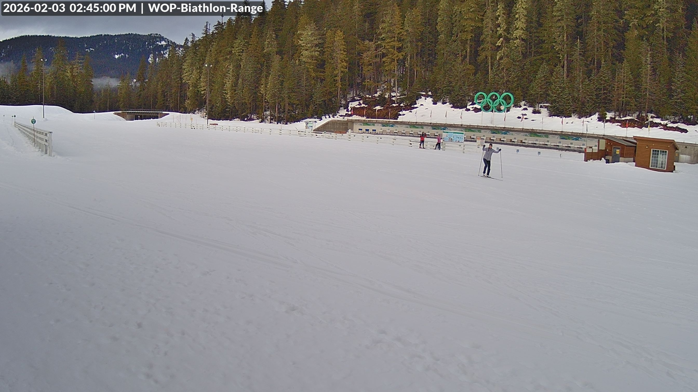 View looking North East to the Olympic Biathlon Range