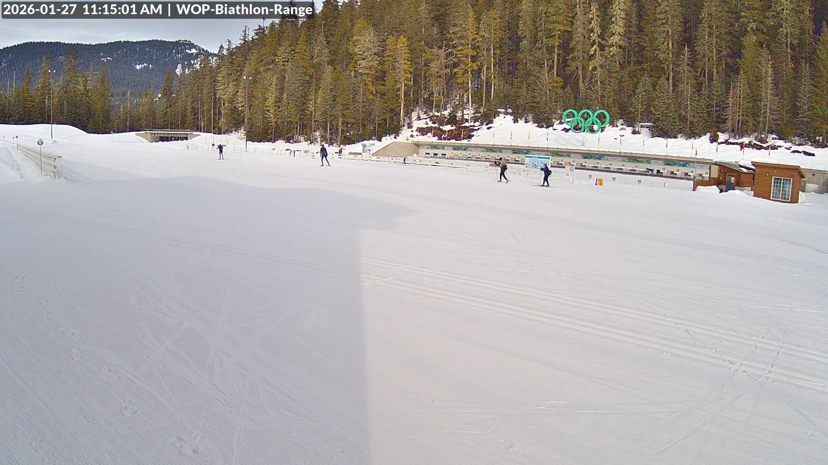 View looking North East to the Olympic Biathlon Range