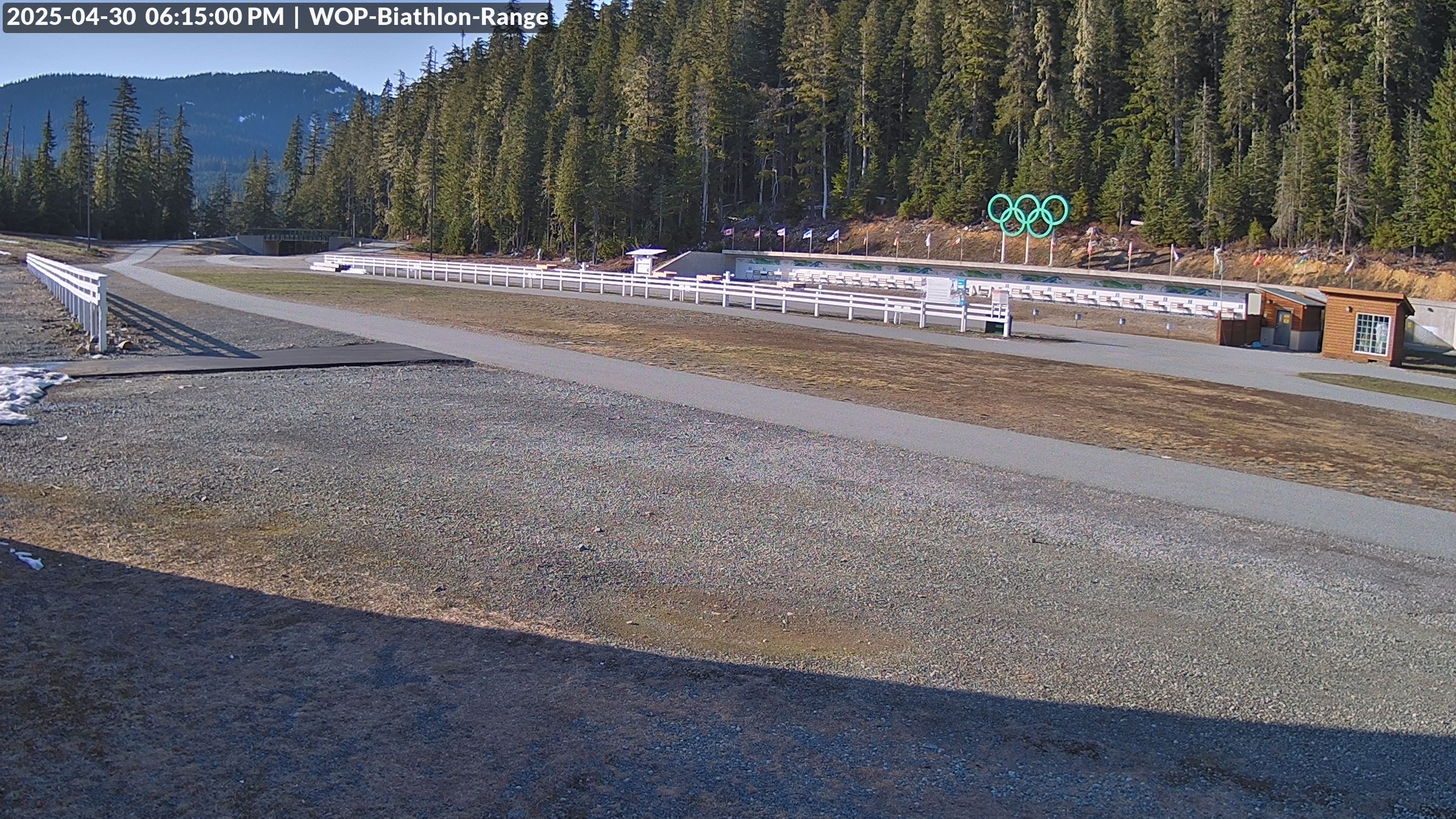 View looking North East to the Olympic Biathlon Range