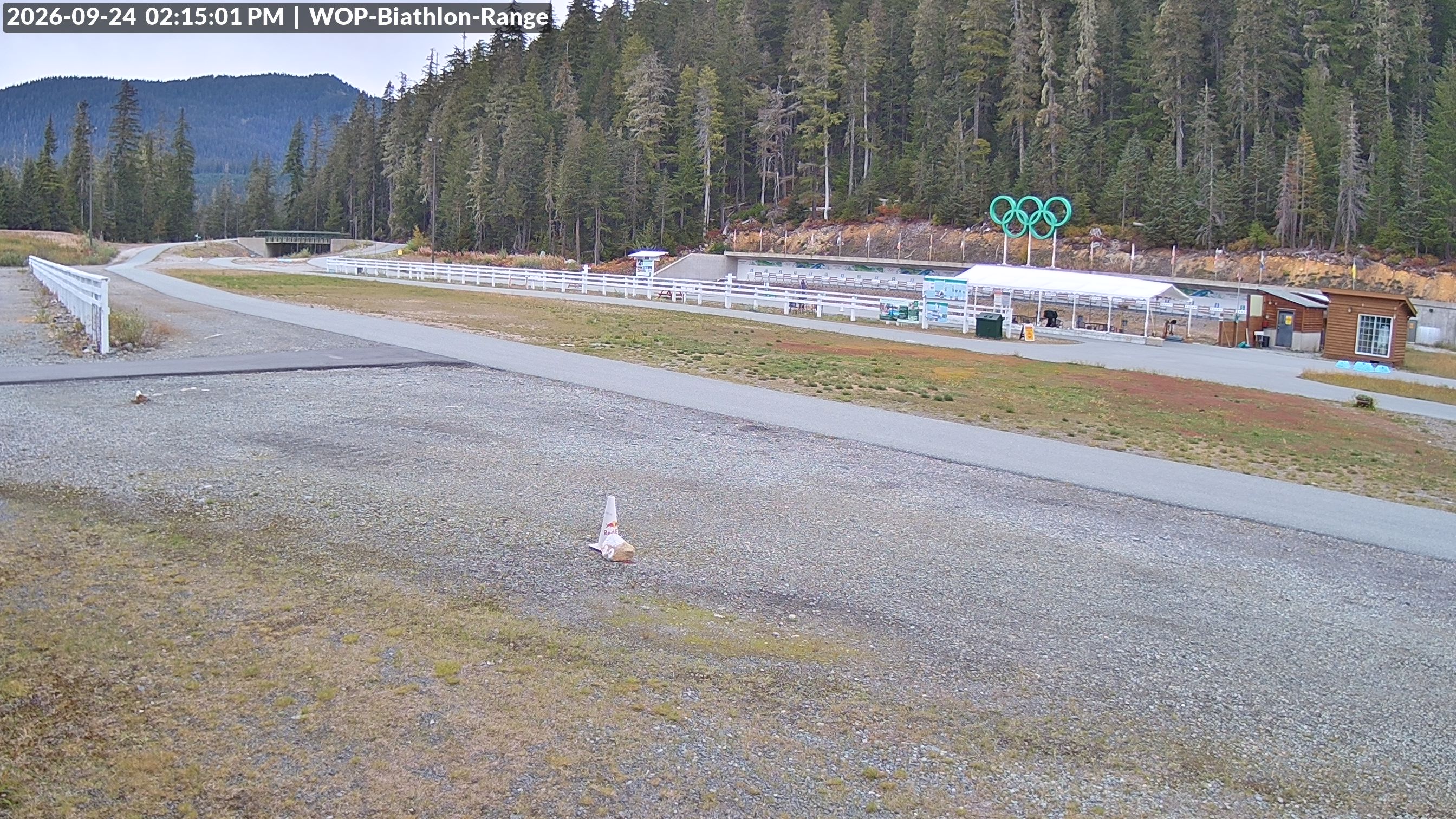View looking North East to the Olympic Biathlon Range