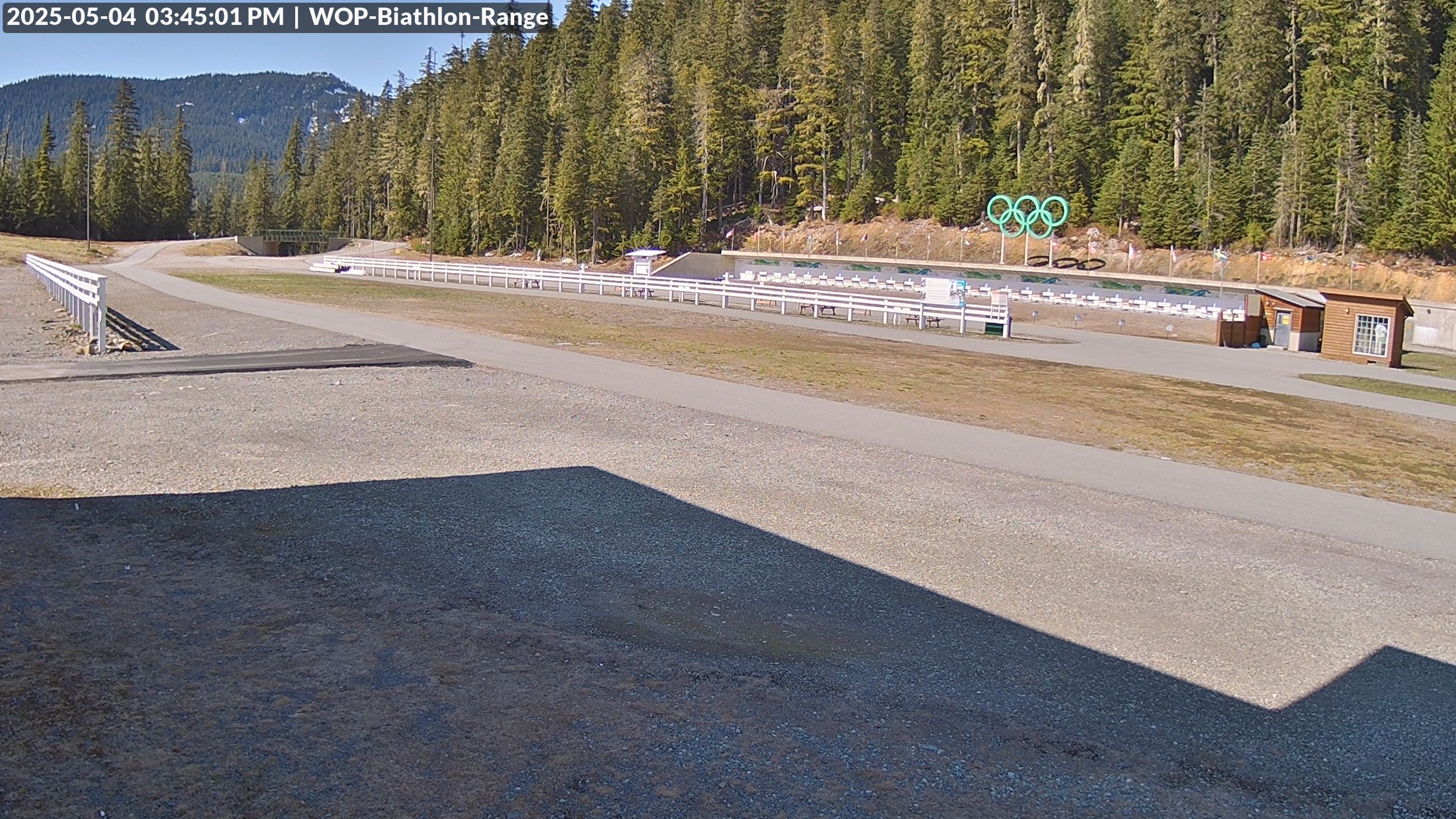 View looking North East to the Olympic Biathlon Range