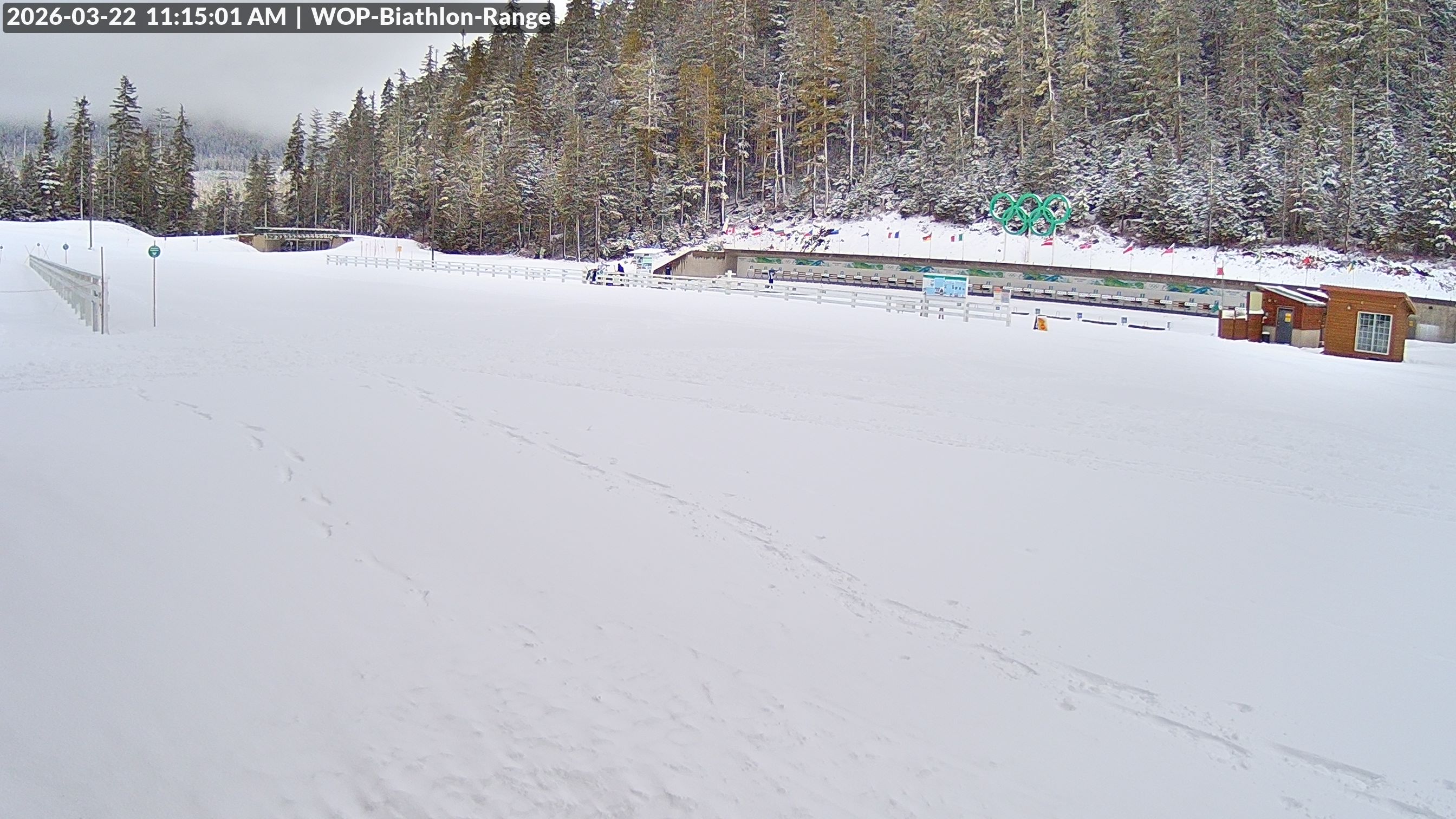 View looking North East to the Olympic Biathlon Range