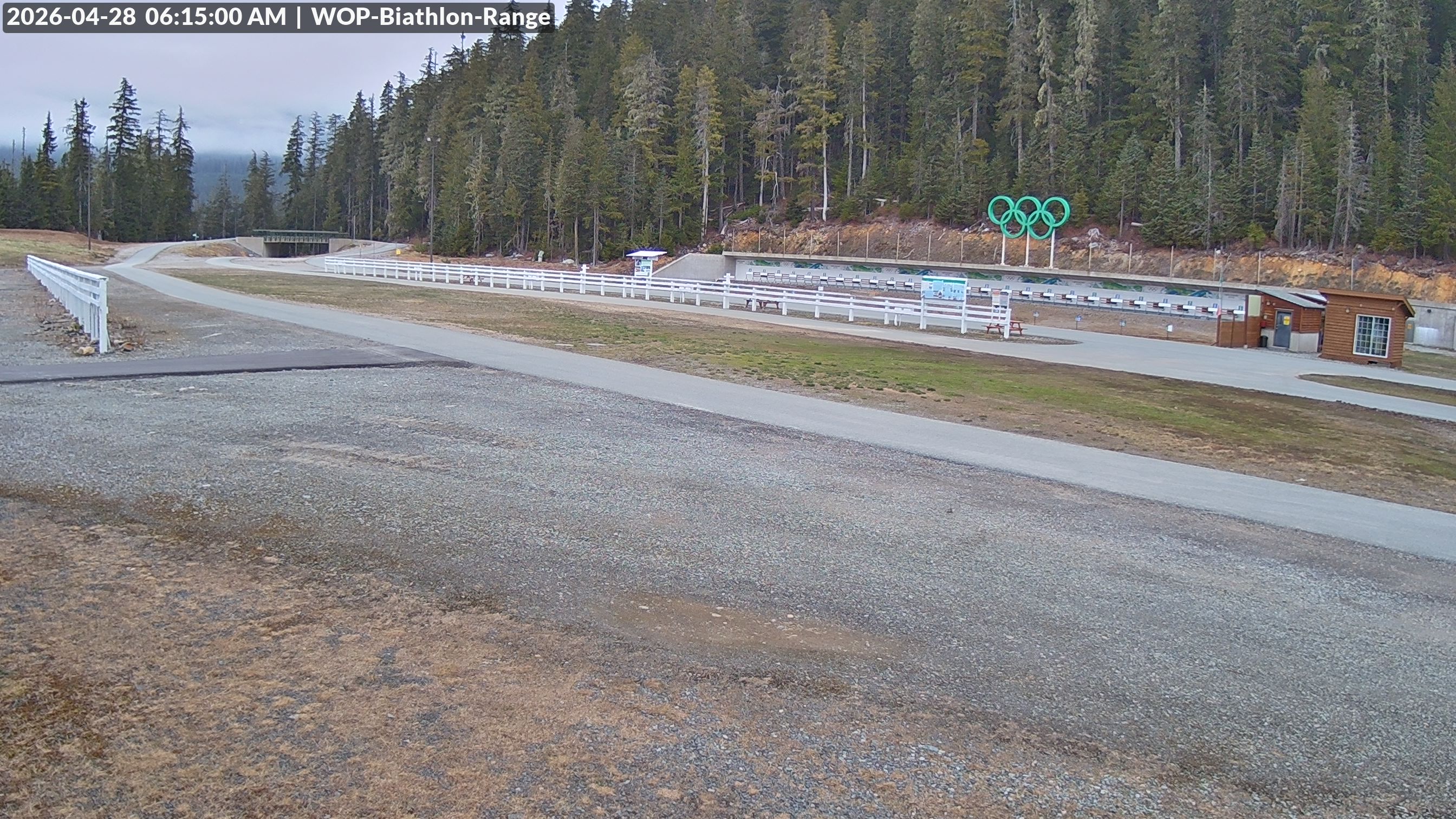 View looking North East to the Olympic Biathlon Range