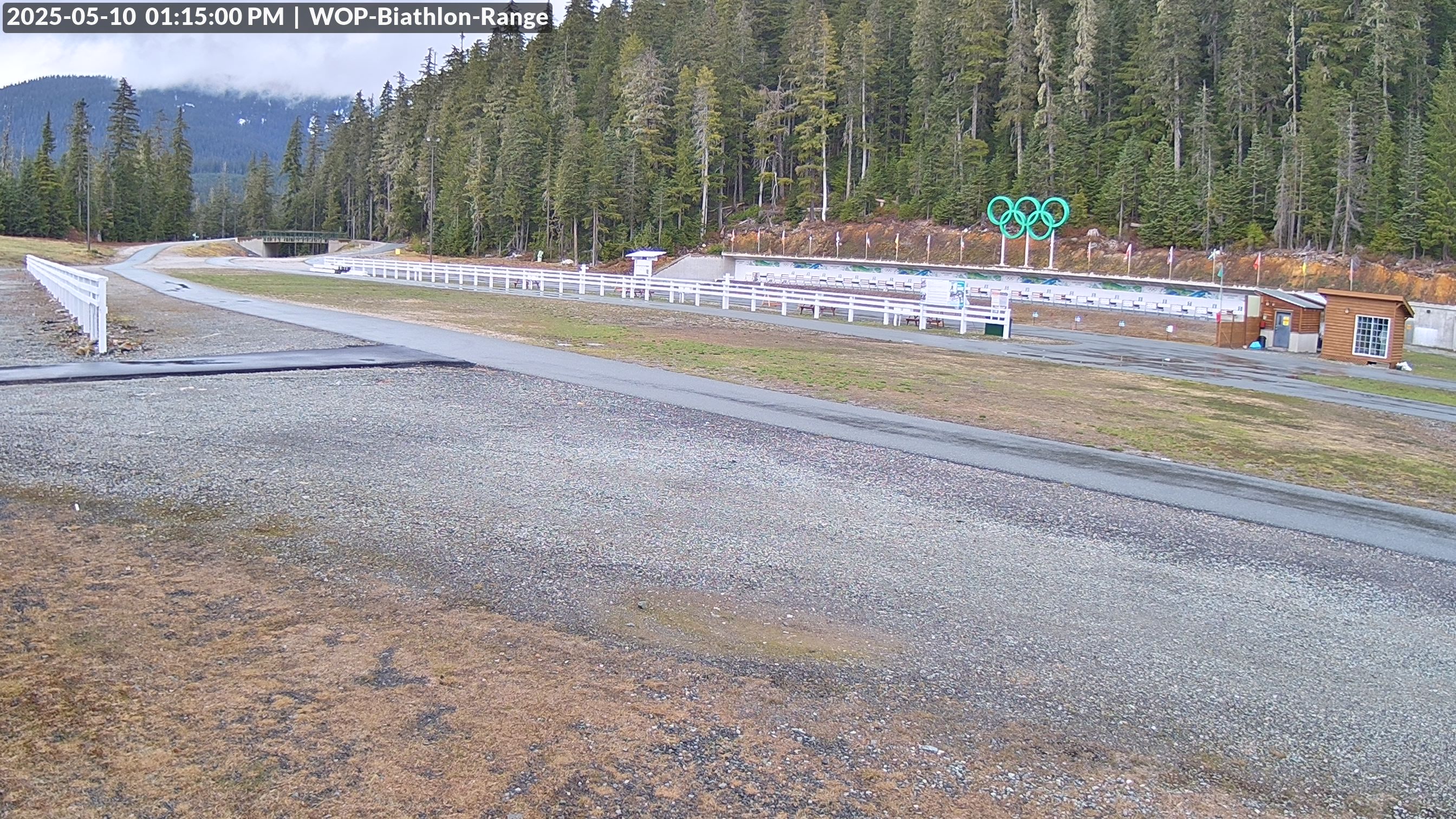 View looking North East to the Olympic Biathlon Range