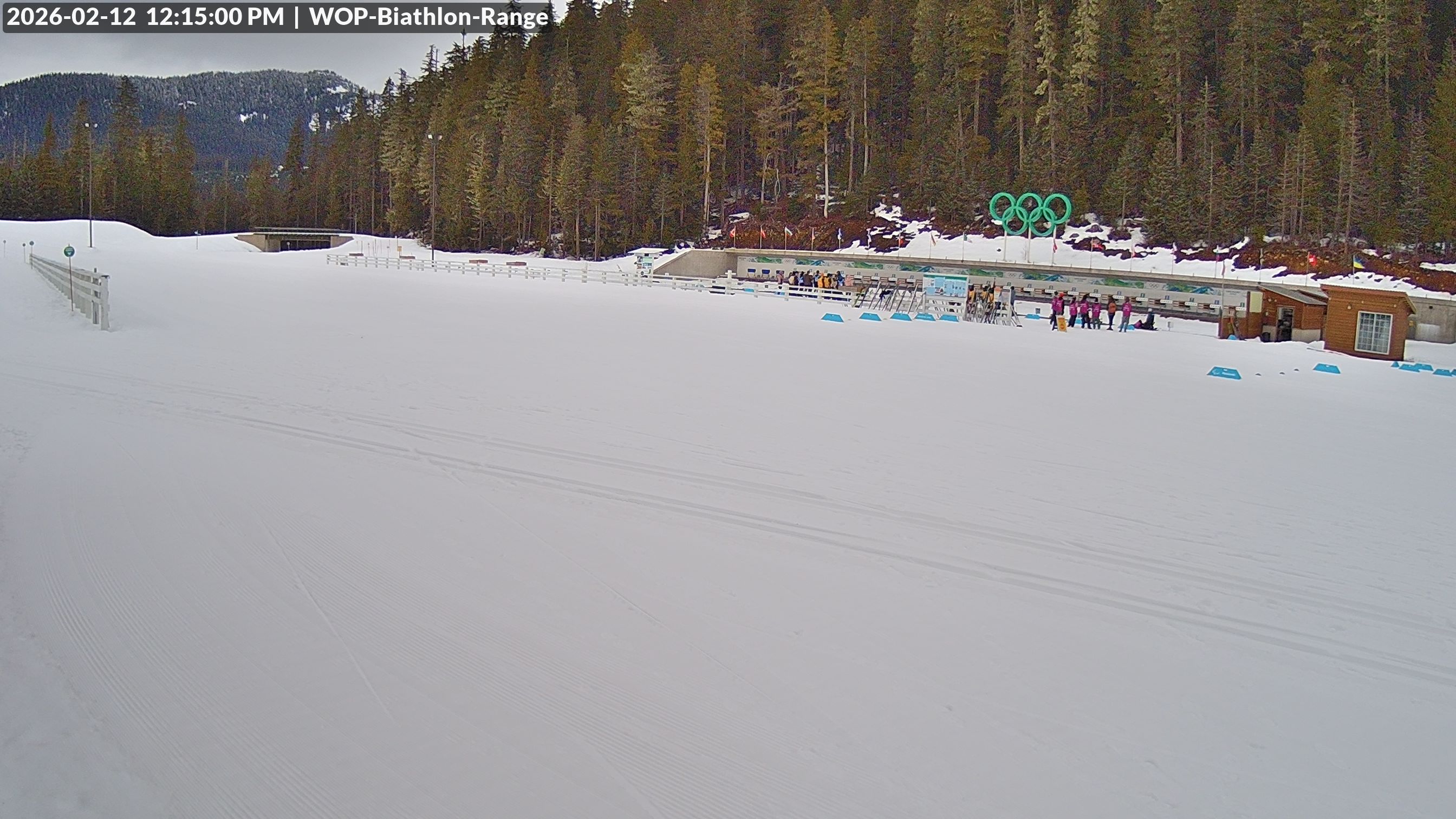 View looking North East to the Olympic Biathlon Range