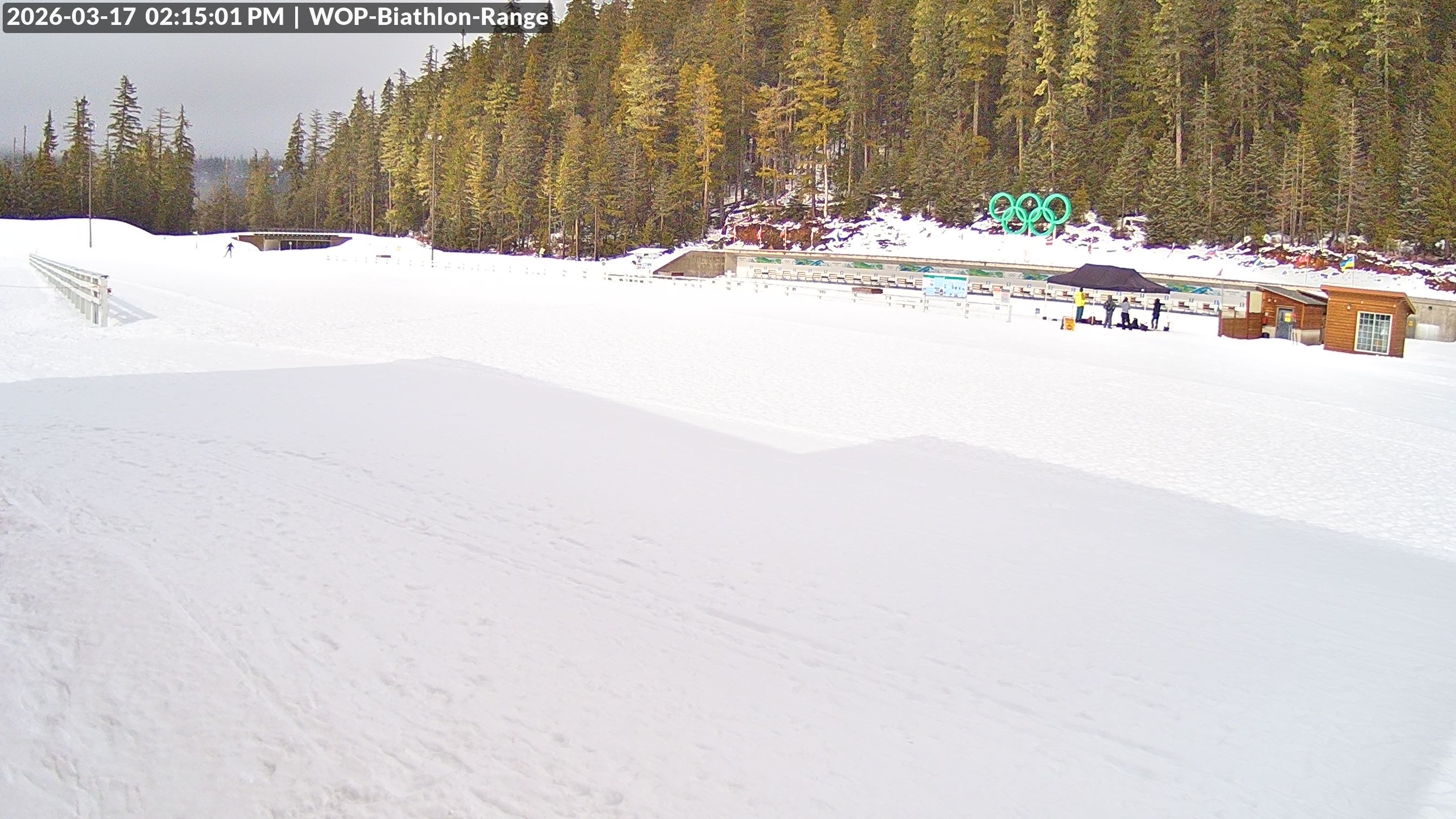 View looking North East to the Olympic Biathlon Range