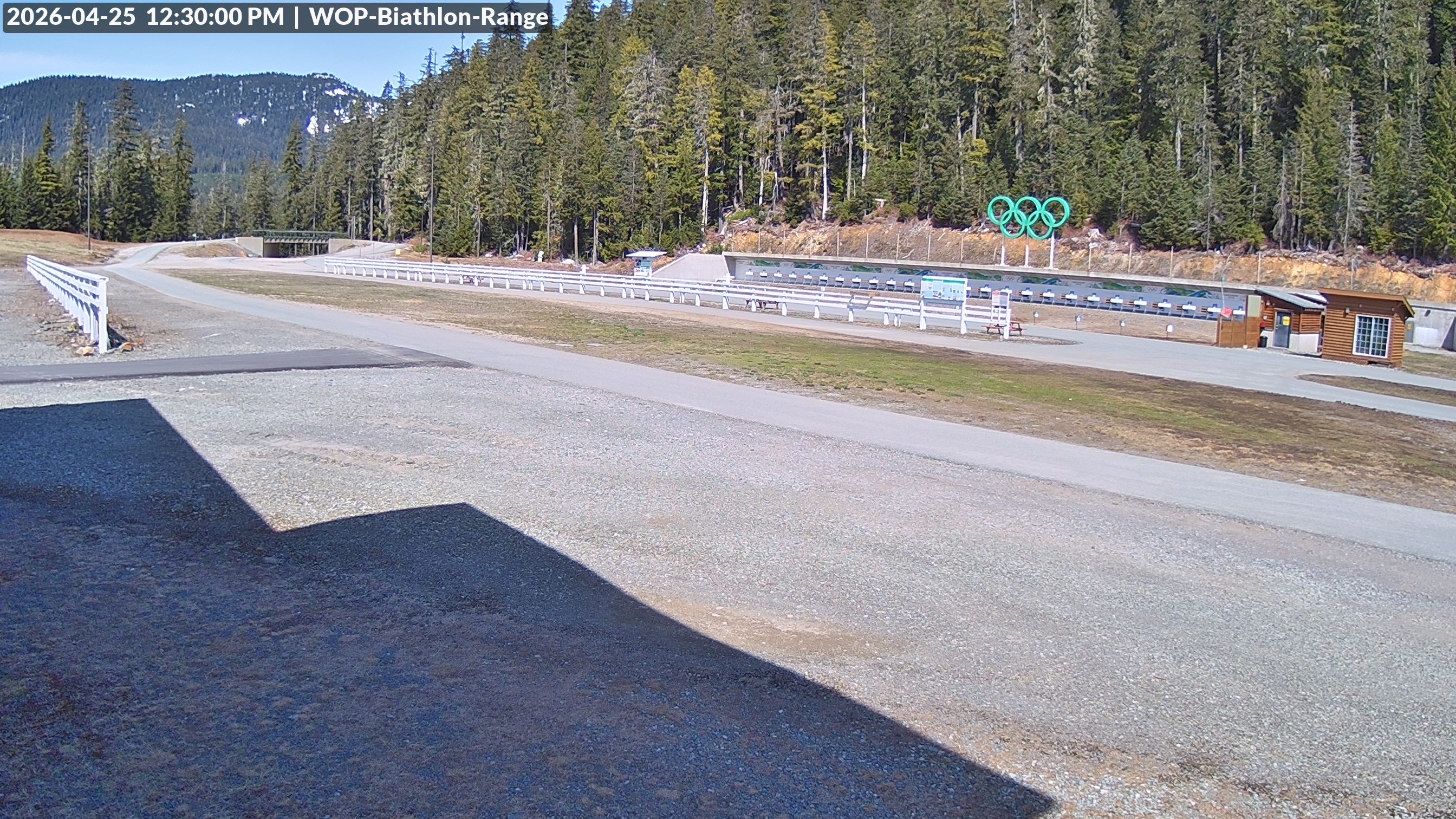 View looking North East to the Olympic Biathlon Range