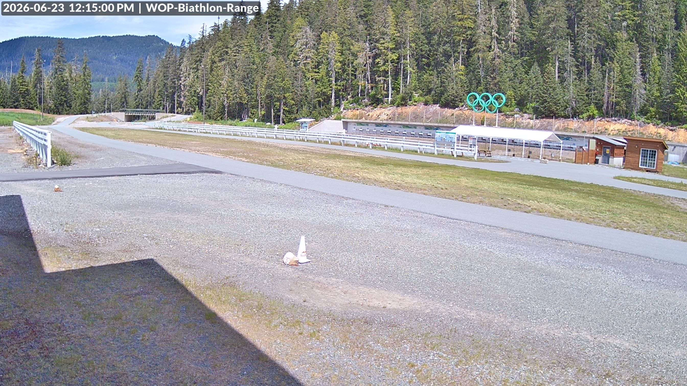 View looking North East to the Olympic Biathlon Range