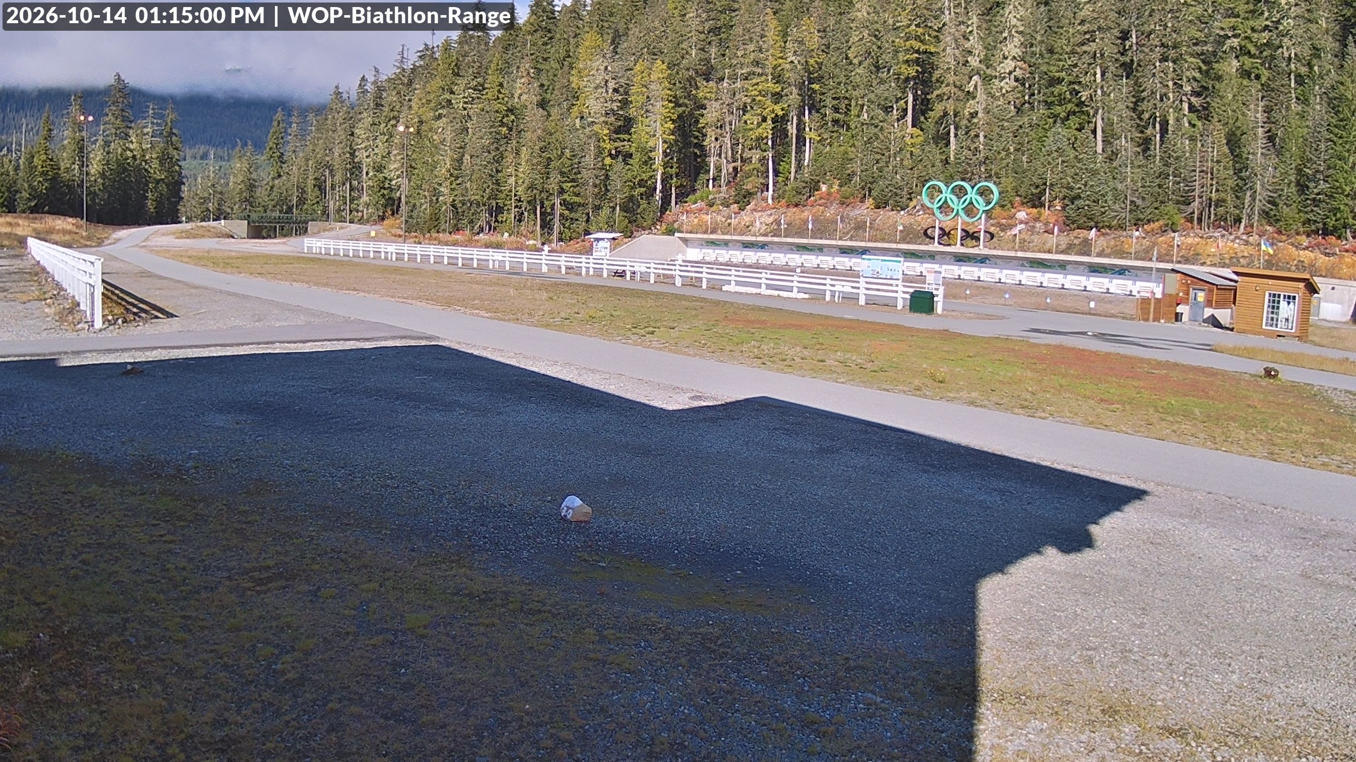 View looking North East to the Olympic Biathlon Range
