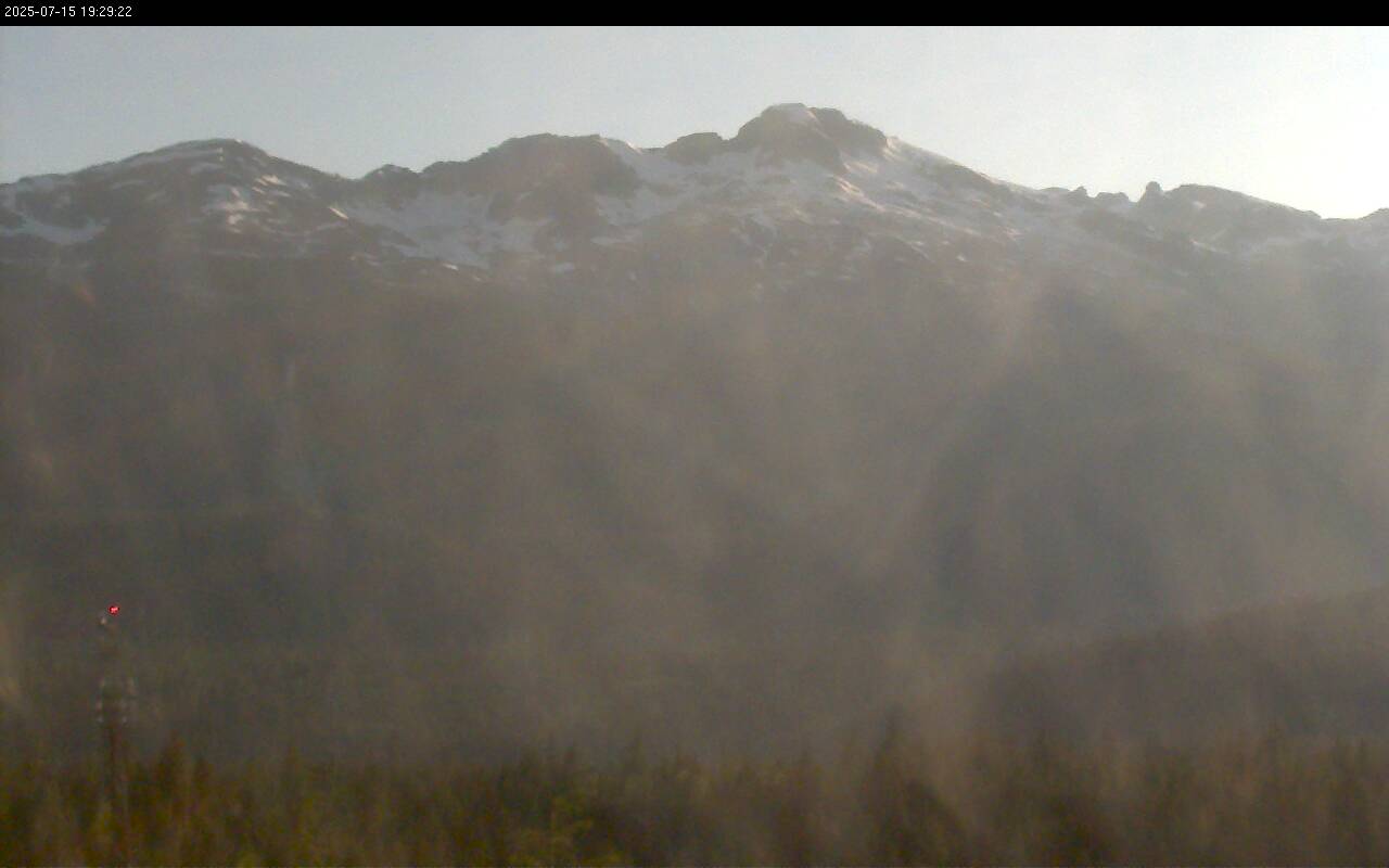View looking towards Brandywine & Metal Dome Mountains to the west